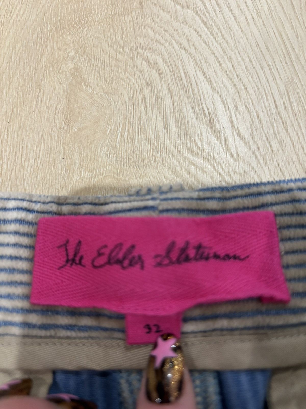 The Elder Statesman The Elder Statesman - Straight-Leg Pleated Corduroy Trousers Size US 32 / EU 48 - 7 Thumbnail