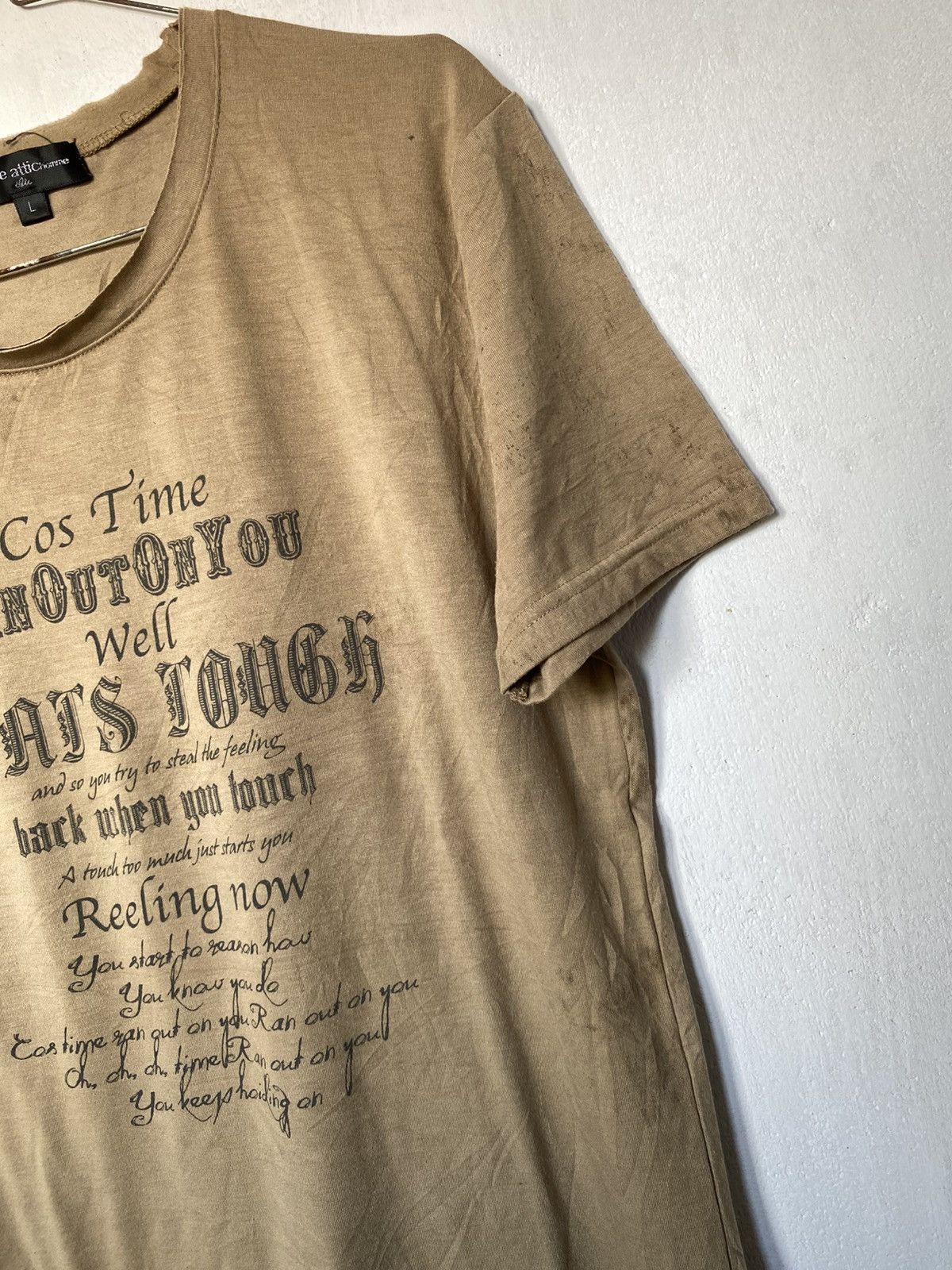 If Six Was Nine × In The Attic × Le Grande Bleu (L.G.B.) In The Attic Homme Poem Feather Tshirt Size US M / EU 48-50 / 2 - 8 Thumbnail