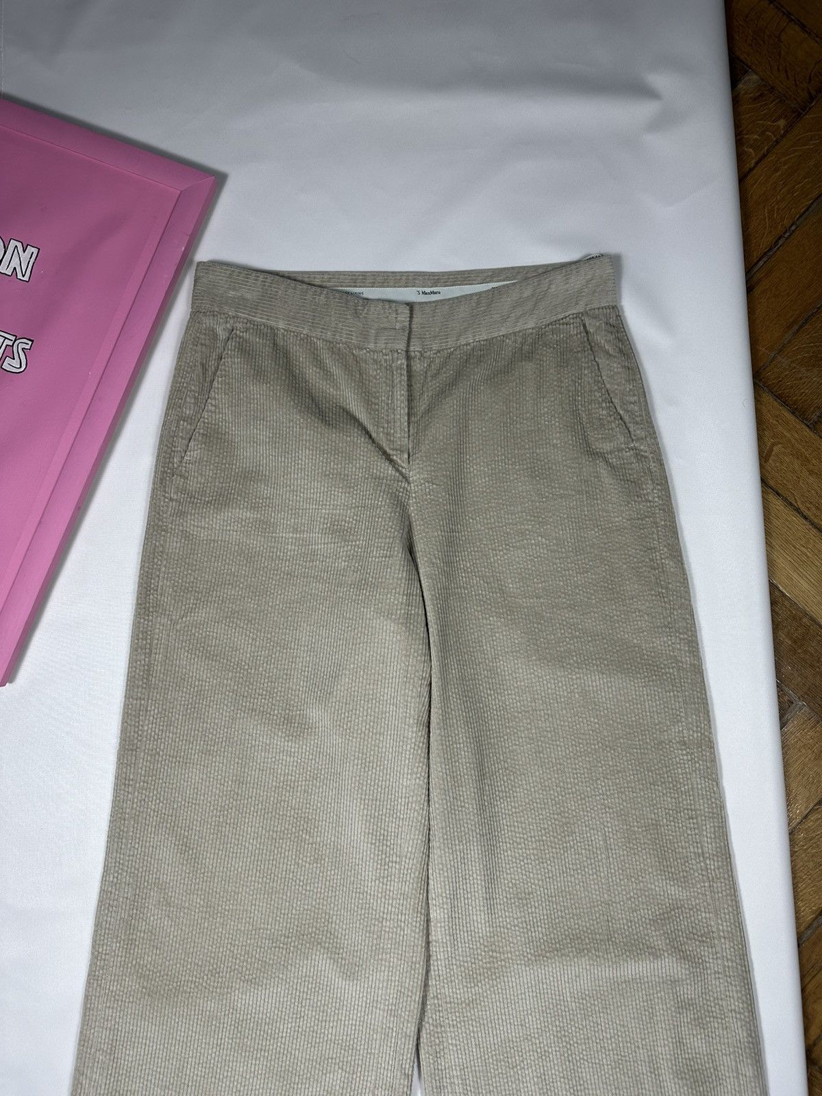 Max Mara S Max Mara Tania Corduroy Pants Size 32" / US 10 / IT 46 - 5 Thumbnail