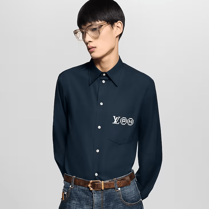 Louis Vuitton Printed Signature Long-Sleeved Shirt Size US XXL / EU 58 / 5 - 2 Thumbnail
