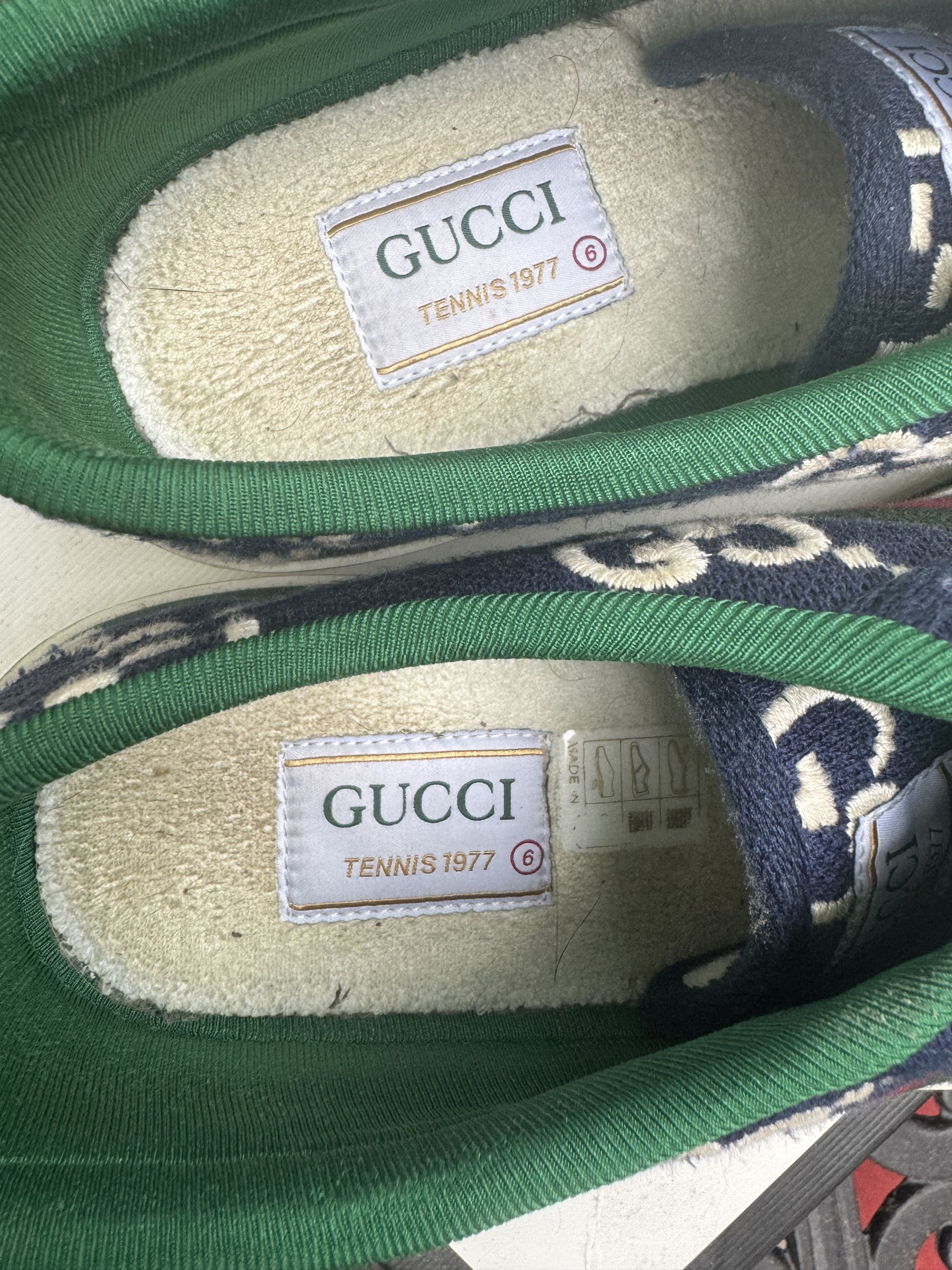 Gucci Gucci canvas tennis sneaker Size US 6 / EU 39 - 5 Thumbnail