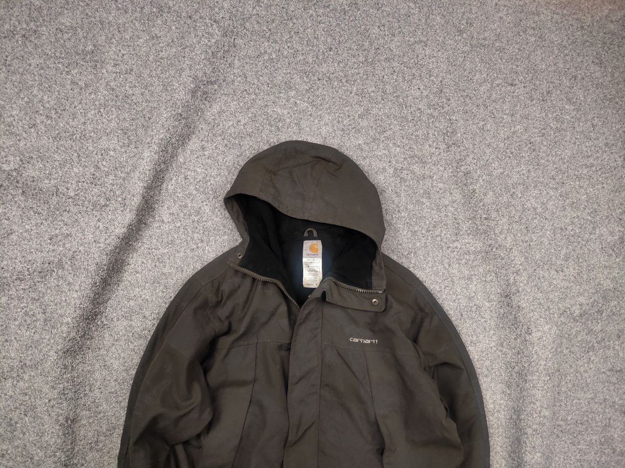 Carhartt Carhartt Vintage camo green reflective Hooded Fleece Jacket Size US M / EU 48-50 / 2 - 1 Thumbnail