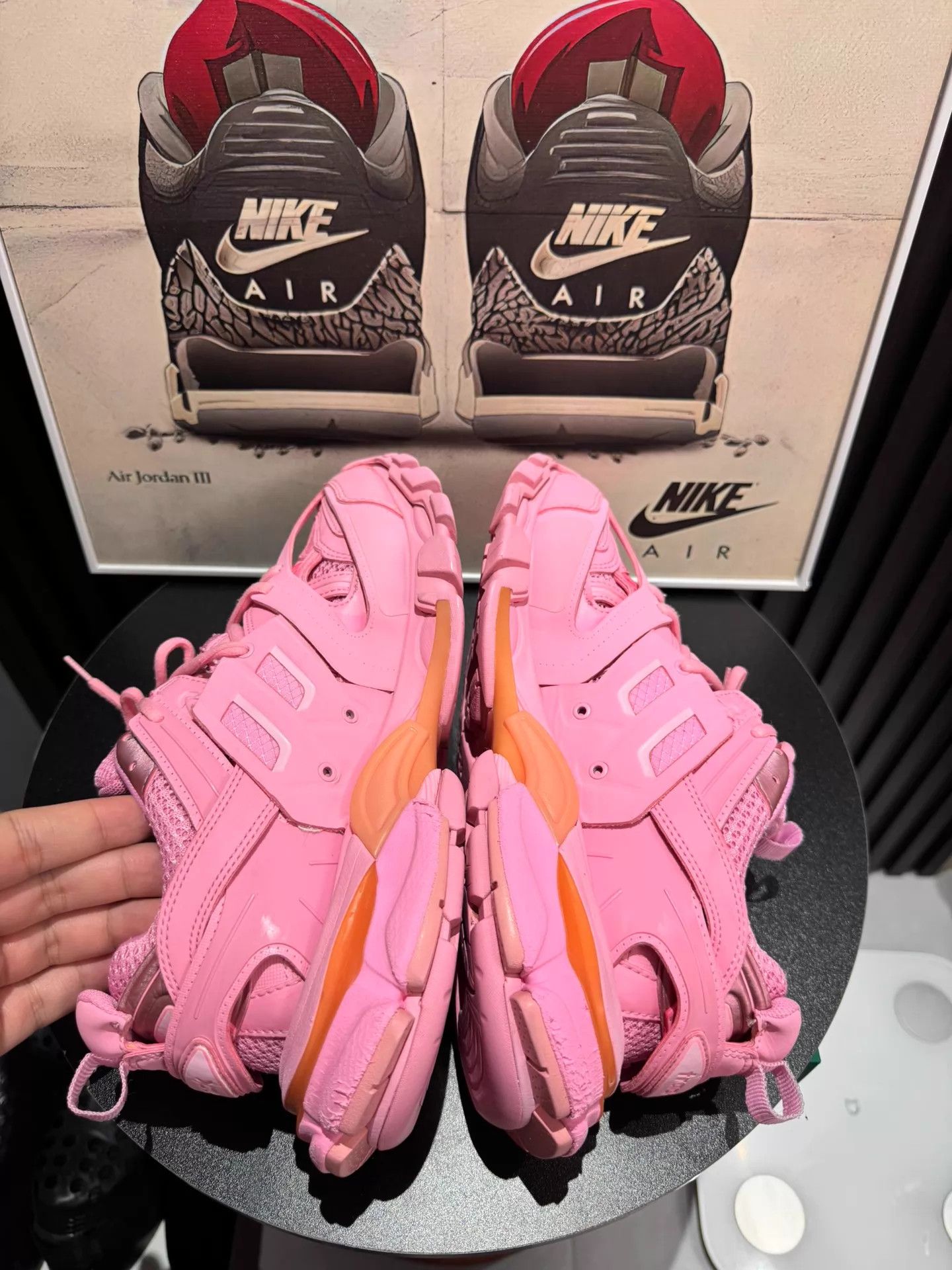 Balenciaga Balenciaga Track 1.0 Women's Pink 39 Size US 8.5 / IT 38.5 - 5 Thumbnail
