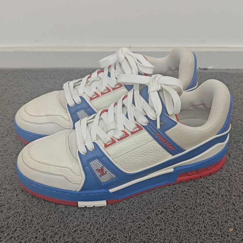 Louis Vuitton Louis Vuitton Colorblock Stylish Casual Trainers 0079 Size US 8 / IT 38 - 1 Thumbnail