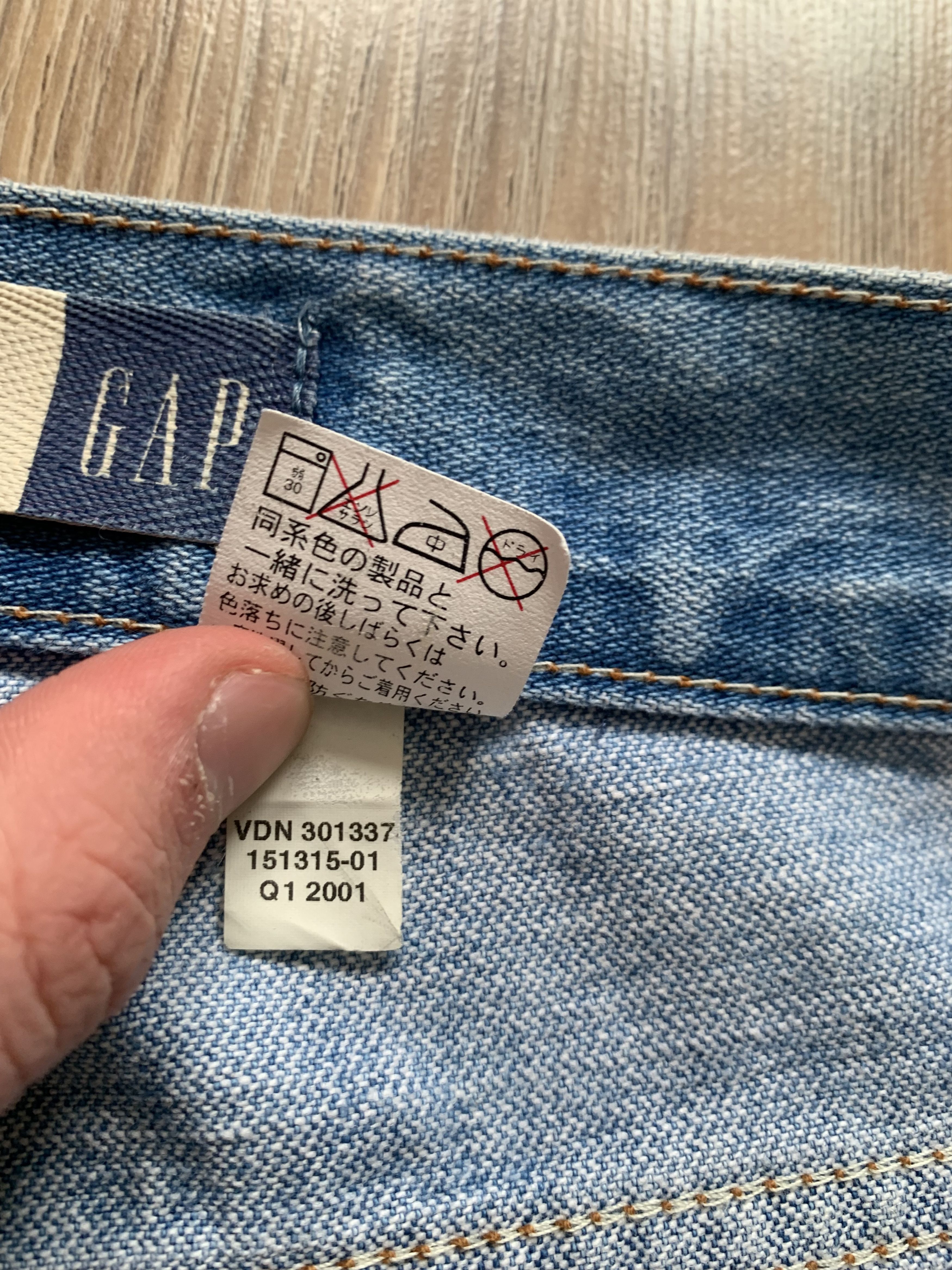 Gap Gap Easy Fit Light Blue Jeans Size US 32 / EU 48 - 9 Thumbnail
