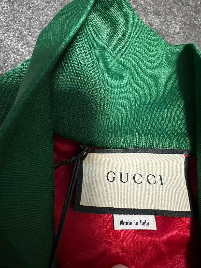 Gucci Gucci Horse buckle silk technology jacket Size US S / EU 44-46 / 1 - 4 Thumbnail