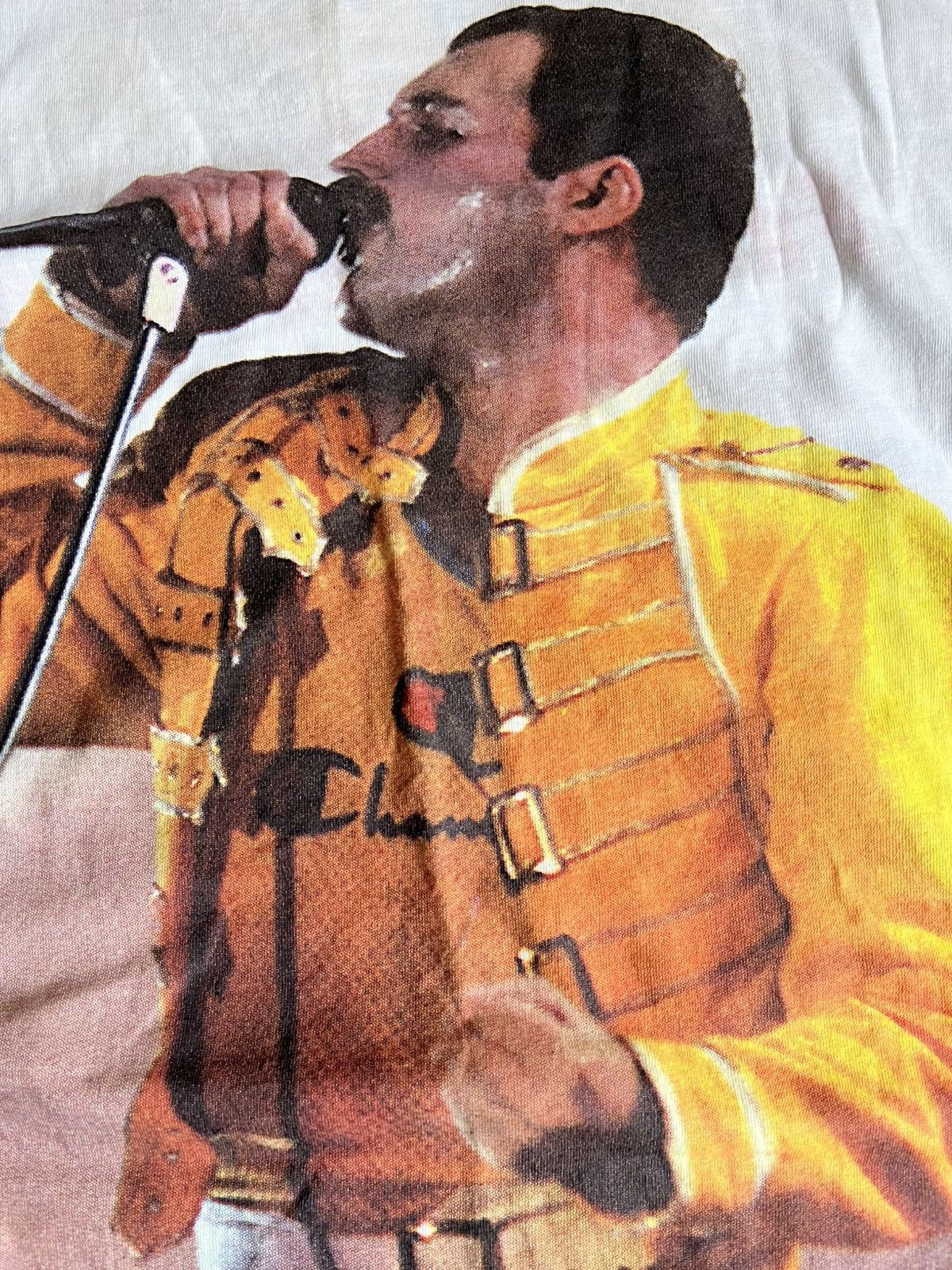 Band Tees Vintage Freddie Mercury Queen Tribute Concert 1992 T-Shirt Size US XL / EU 56 / 4 - 3 Thumbnail