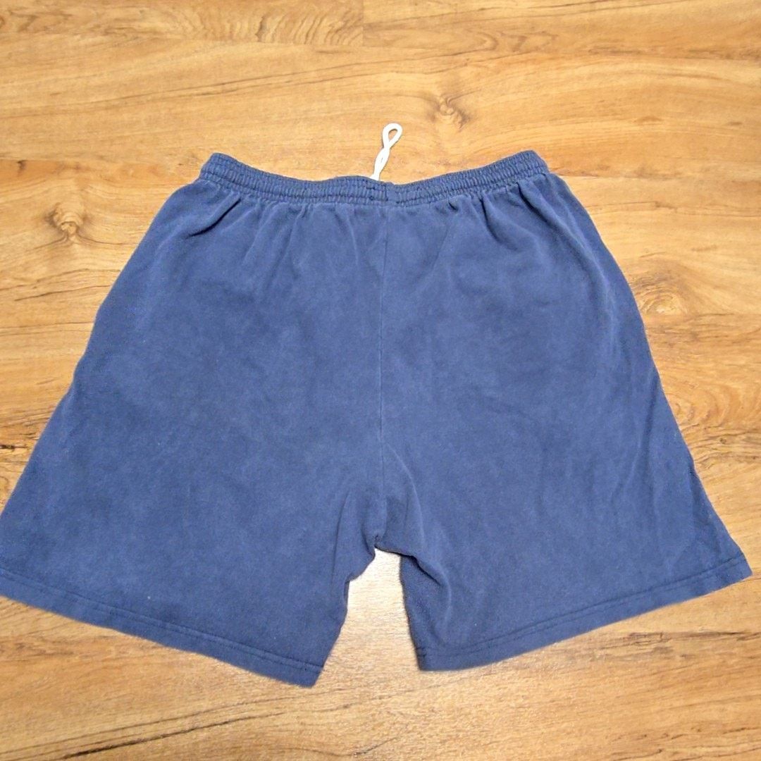 Anvil Vintage Security Fire Department Shorts Anvil Blue Graphic L Size US 32 / EU 48 - 6 Thumbnail