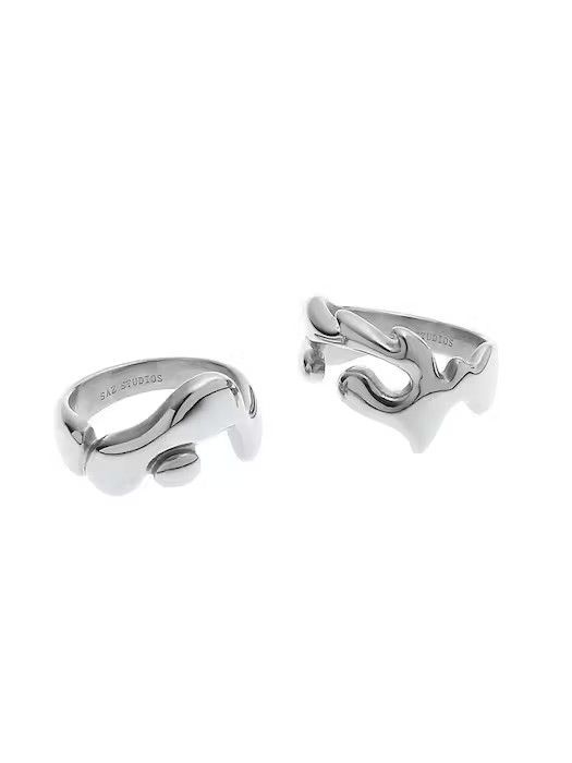 Jewelry × Vintage Retro punk rings Size ONE SIZE - 3 Thumbnail