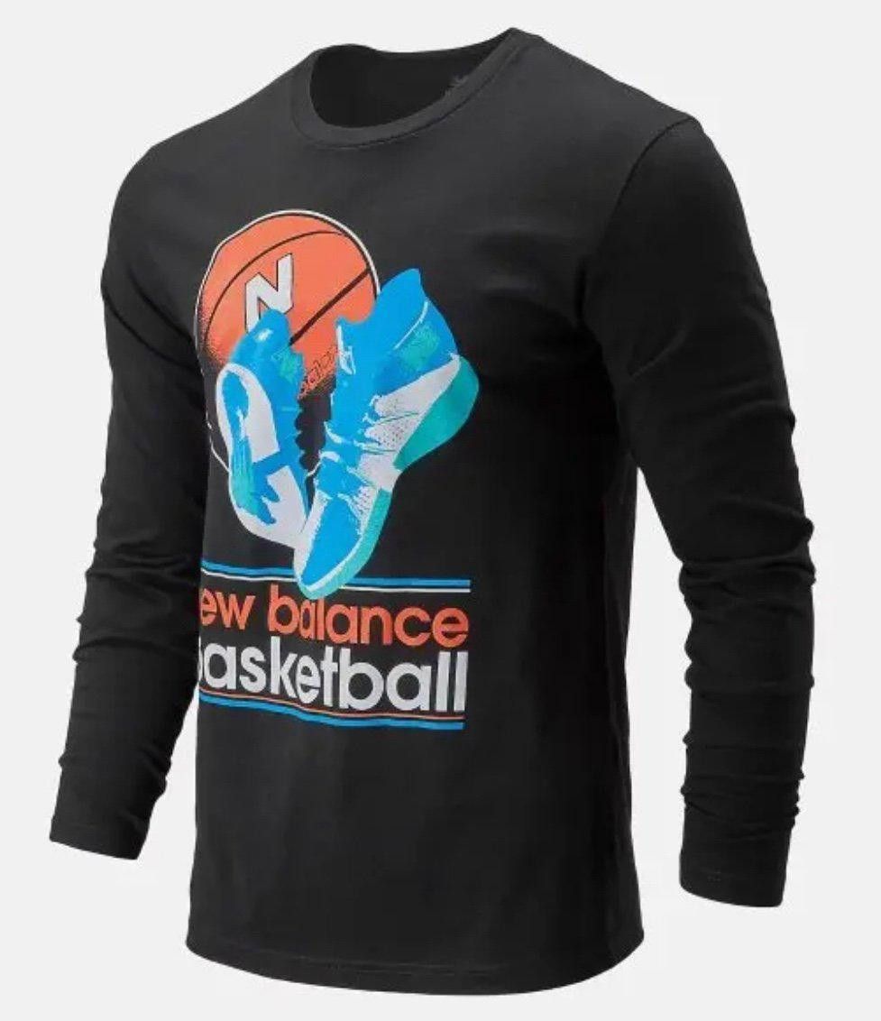 New Balance New Balance Basketball long sleeve tee graphic tshirt Medium Size US M / EU 48-50 / 2 - 1 Thumbnail