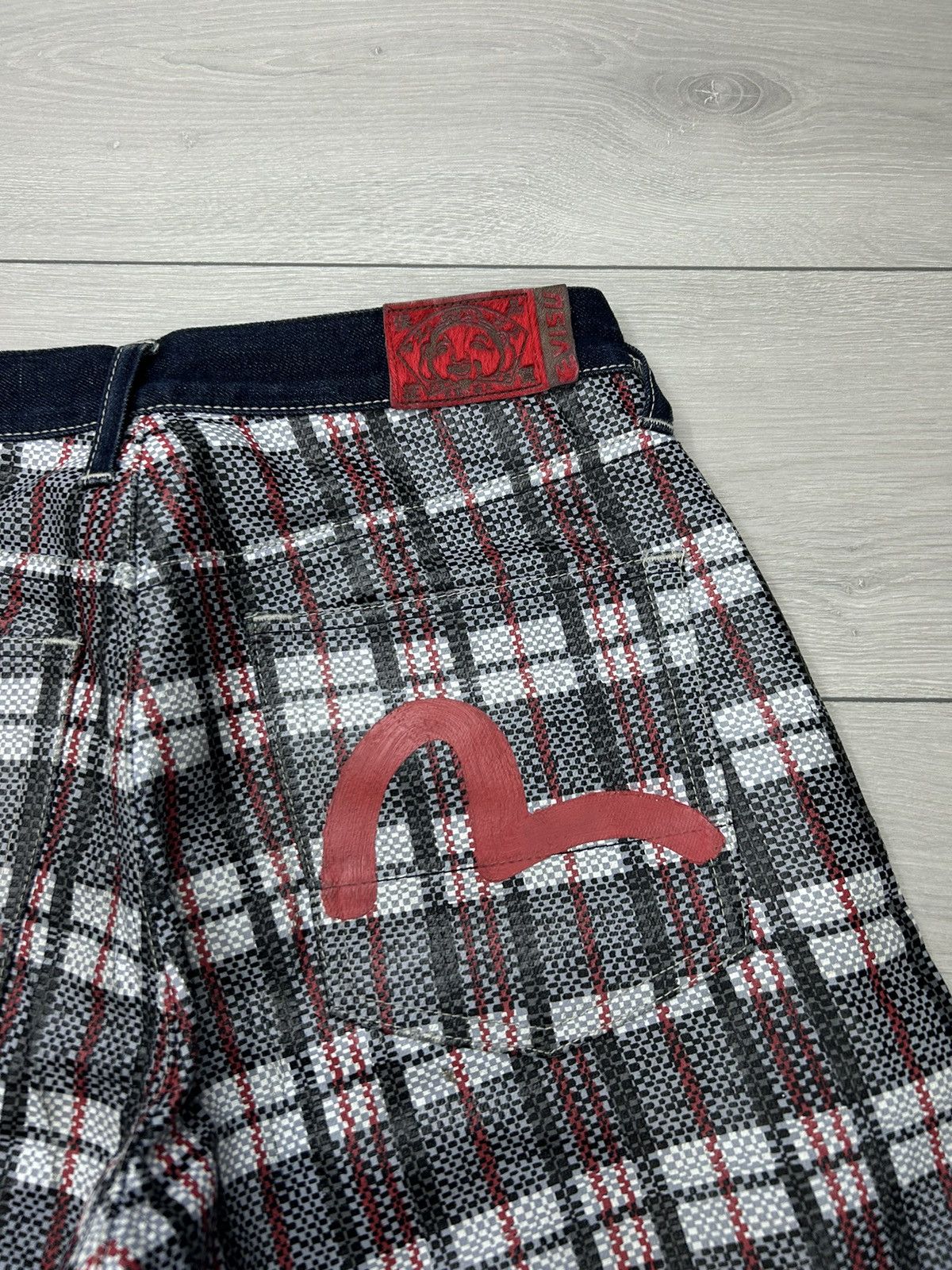 Japanese Brand × Vintage Evisu vintage denim jeans size 32 Size US 32 / EU 48 - 4 Thumbnail