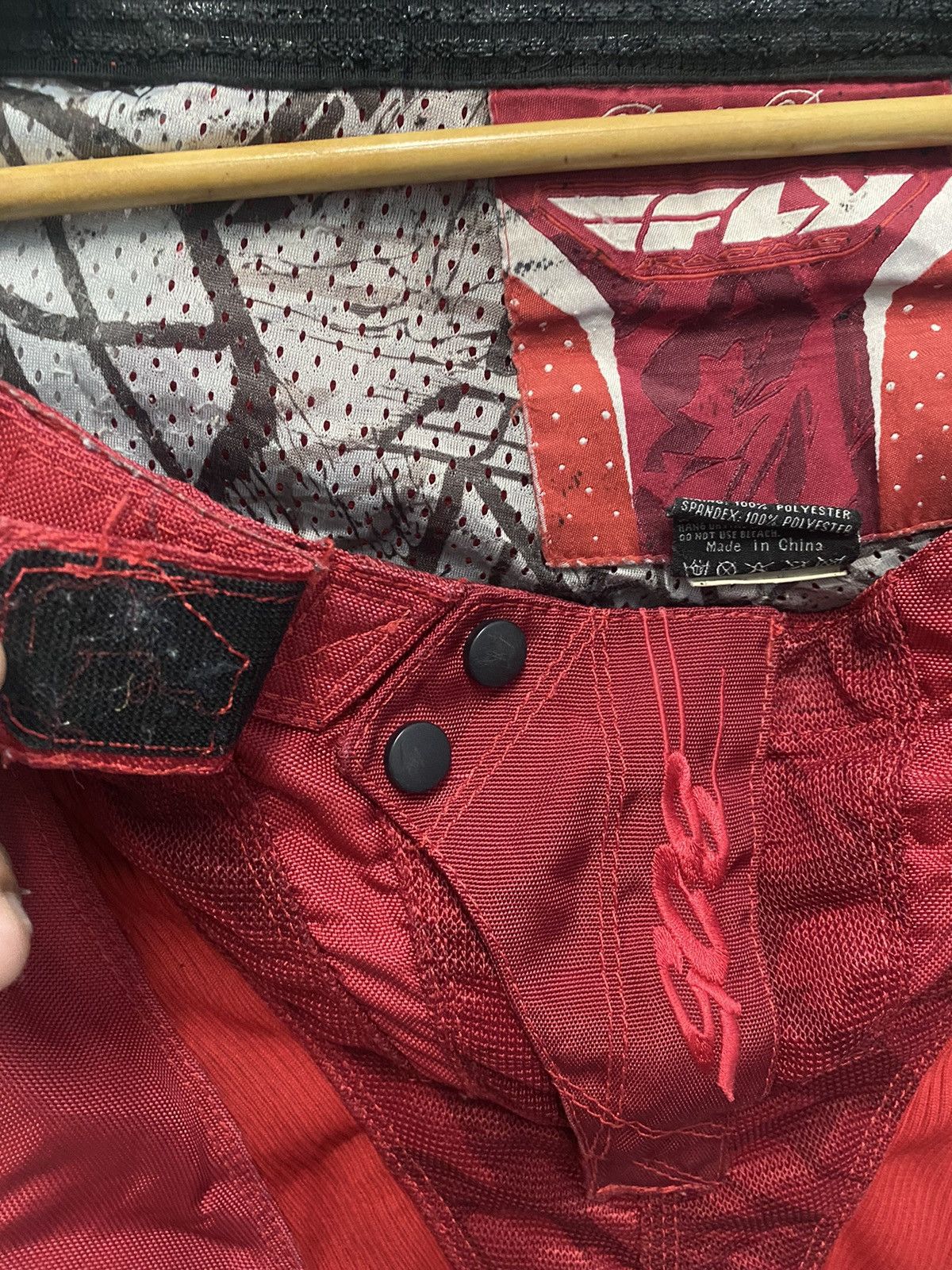 Fox Racing Fly racing race pant red colour 🚀 Size US 38 / EU 54 - 6 Thumbnail
