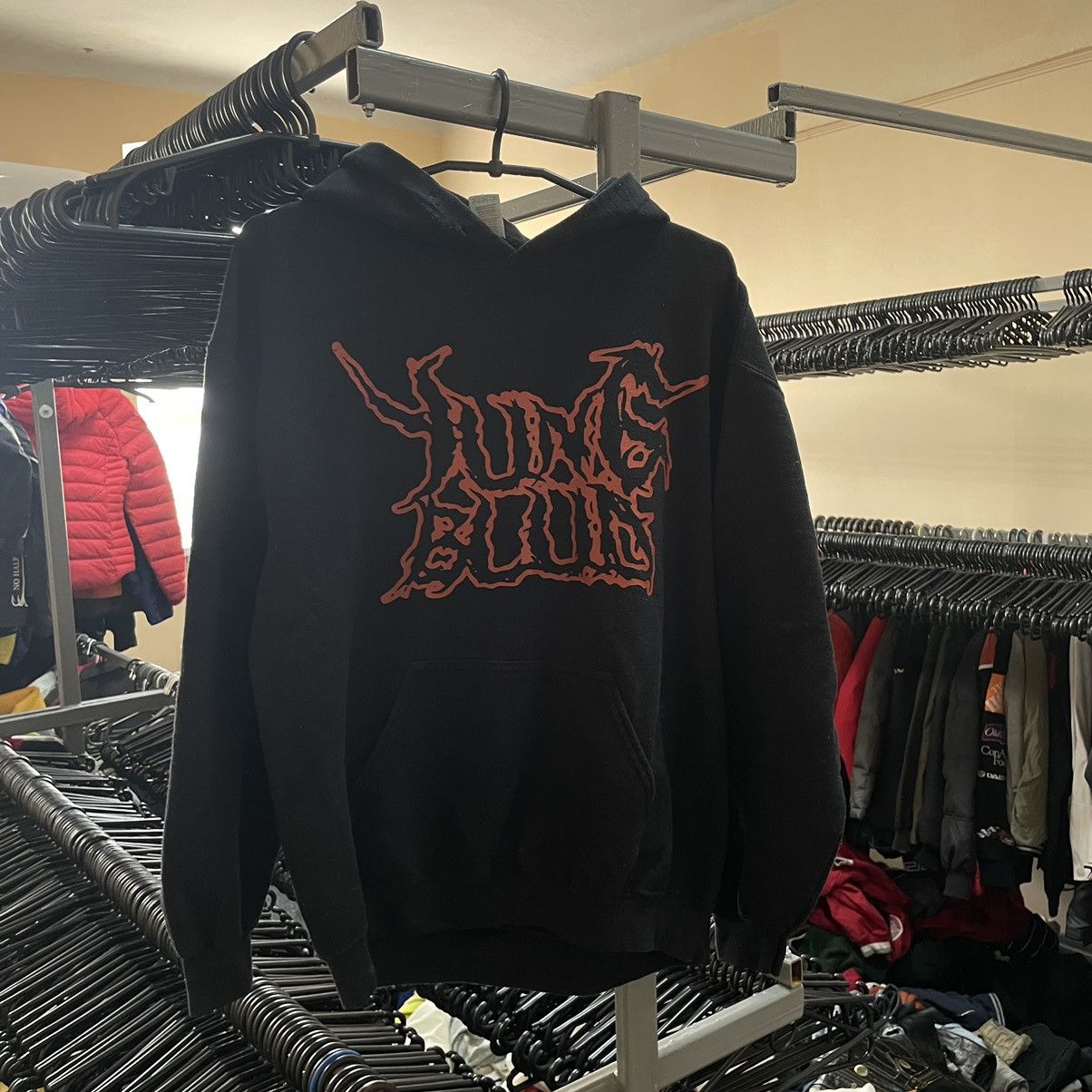 Affliction × Band Tees Tour yung blud young blood spider SAD BOYS Red Rose hoodie Size US M / EU 48-50 / 2 - 2 Thumbnail