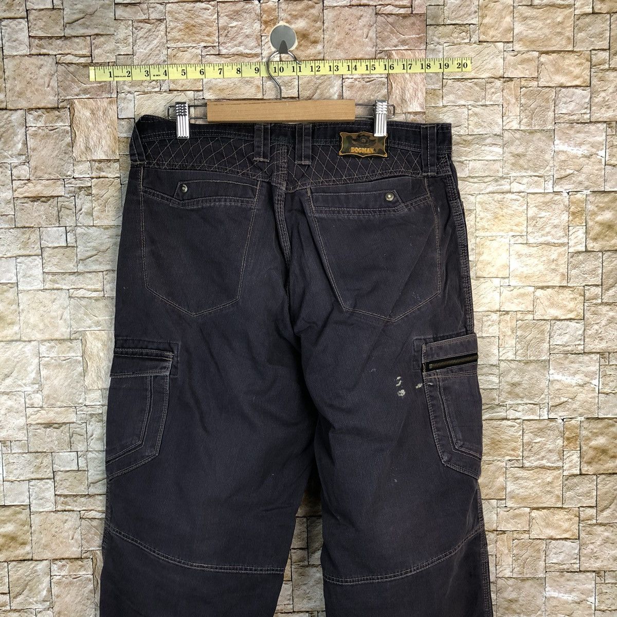 Faded Glory Dogman Purple Cargo Multipocket Pants #A745 Size US 34 / EU 50 - 19 Thumbnail