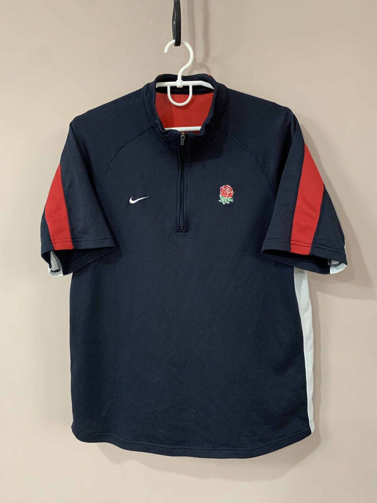 Nike England Nike Cycling Jersey Cycle Shirt Size Medium Size US M / EU 48-50 / 2 - 1 Thumbnail