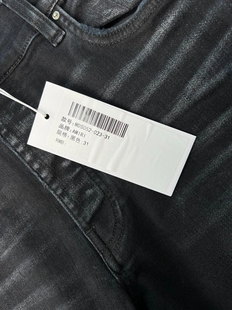 Amiri Amiri Destroyed Washed Jeans Size US 31 - 8 Thumbnail