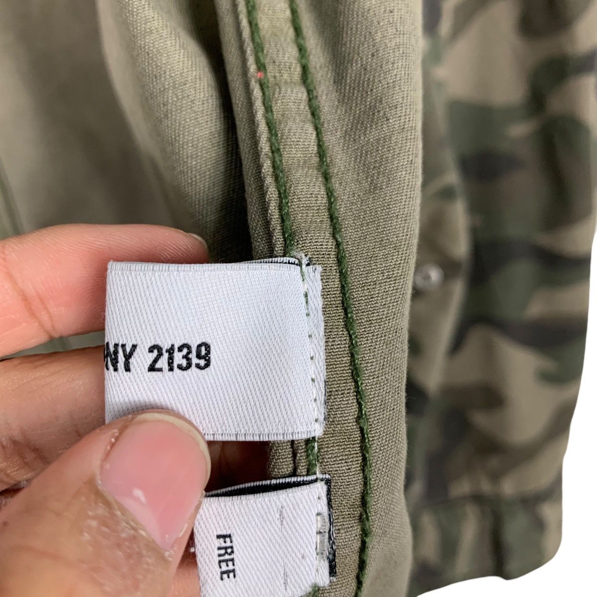 Japanese Brand COLONY 2139 Jungle Camo Hoodie Jacket Parka #2415-C108 Size US S / EU 44-46 / 1 - 17 Thumbnail