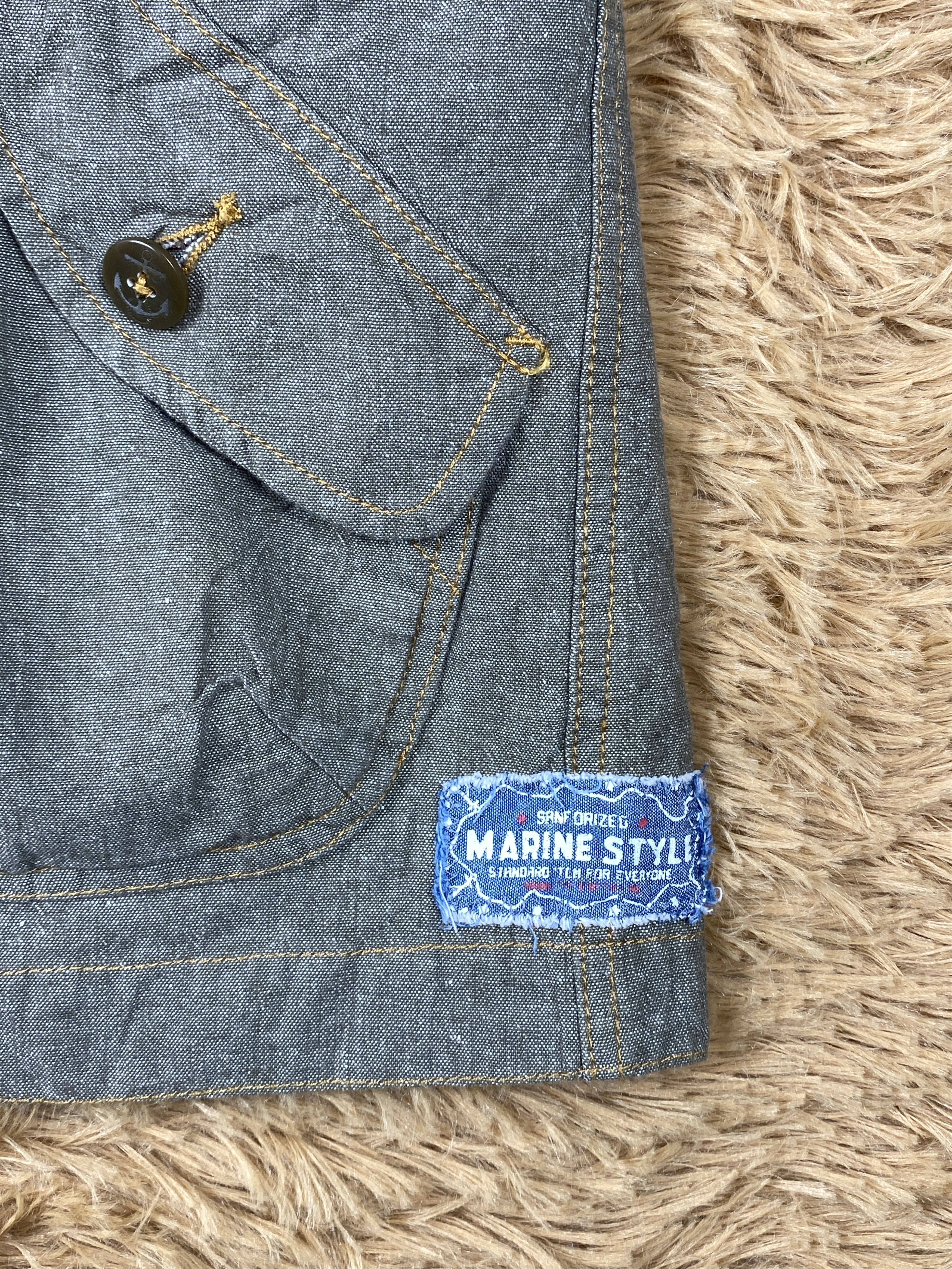 Japanese Brand × Vintage Vintage Marin & Marine Style Hoodie Long Jacket J1861 Size US S / EU 44-46 / 1 - 7 Thumbnail