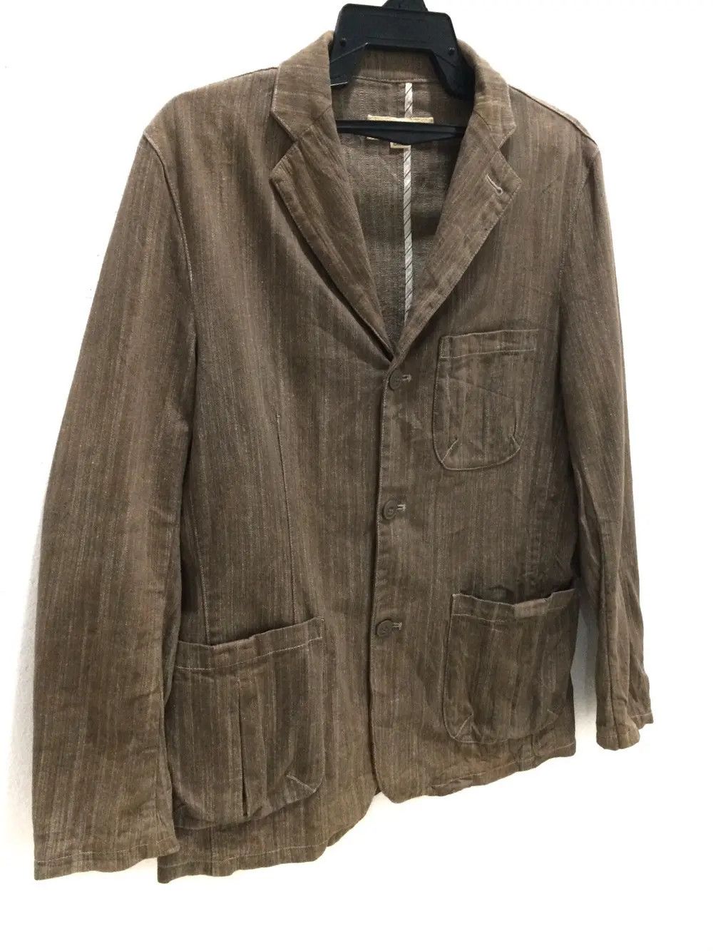 Japanese Brand Smith's American Double Pocket Workers Japan Button Jacket Size US L / EU 52-54 / 3 - 3 Thumbnail
