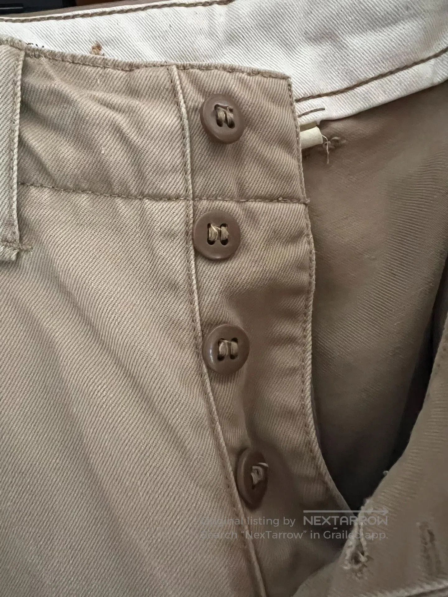 RRL Ralph Lauren RRL Double RL Khaki Cargo Pants. Size US 28 / EU 44 - 4 Thumbnail