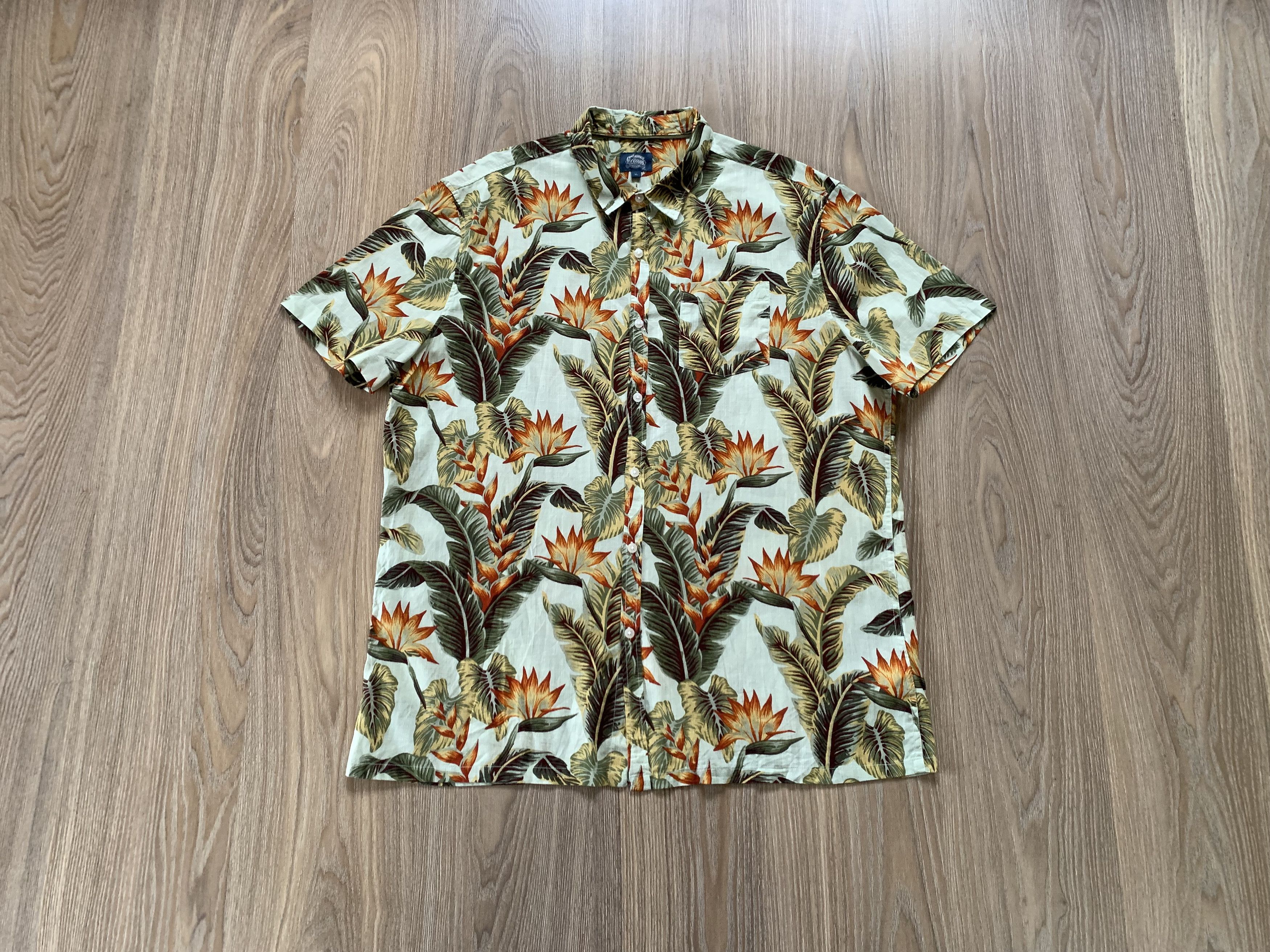 Other Cambridge Cotton Printed Hawaiian Shirt Size US XL / EU 56 / 4 - 1 Thumbnail
