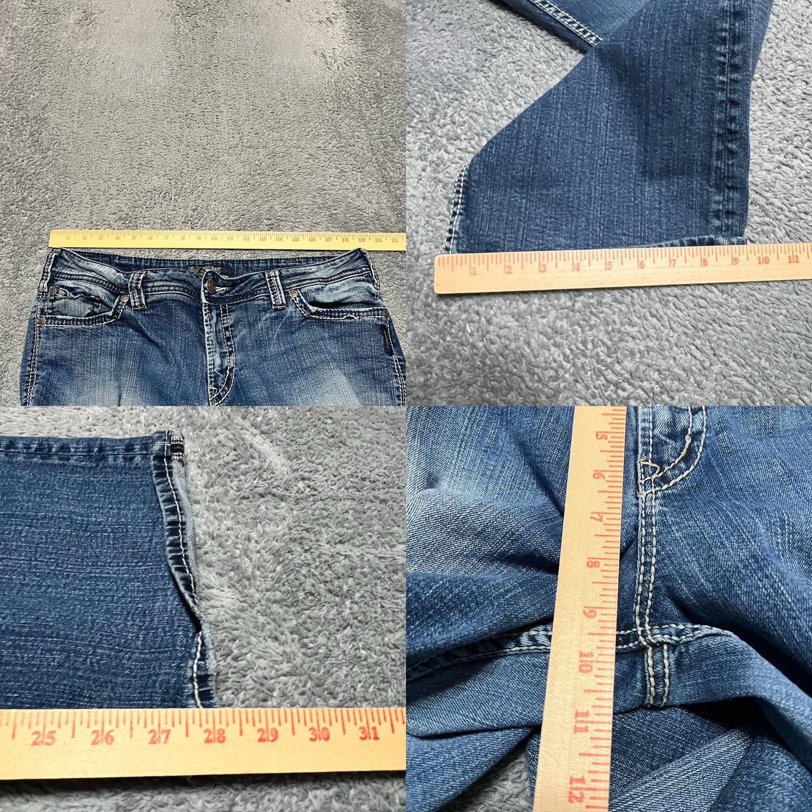 Silver Jeans Co. VINTAGE? No. (But: The item is not vintage per given data.) Size 40" / US 18 - 8 Thumbnail