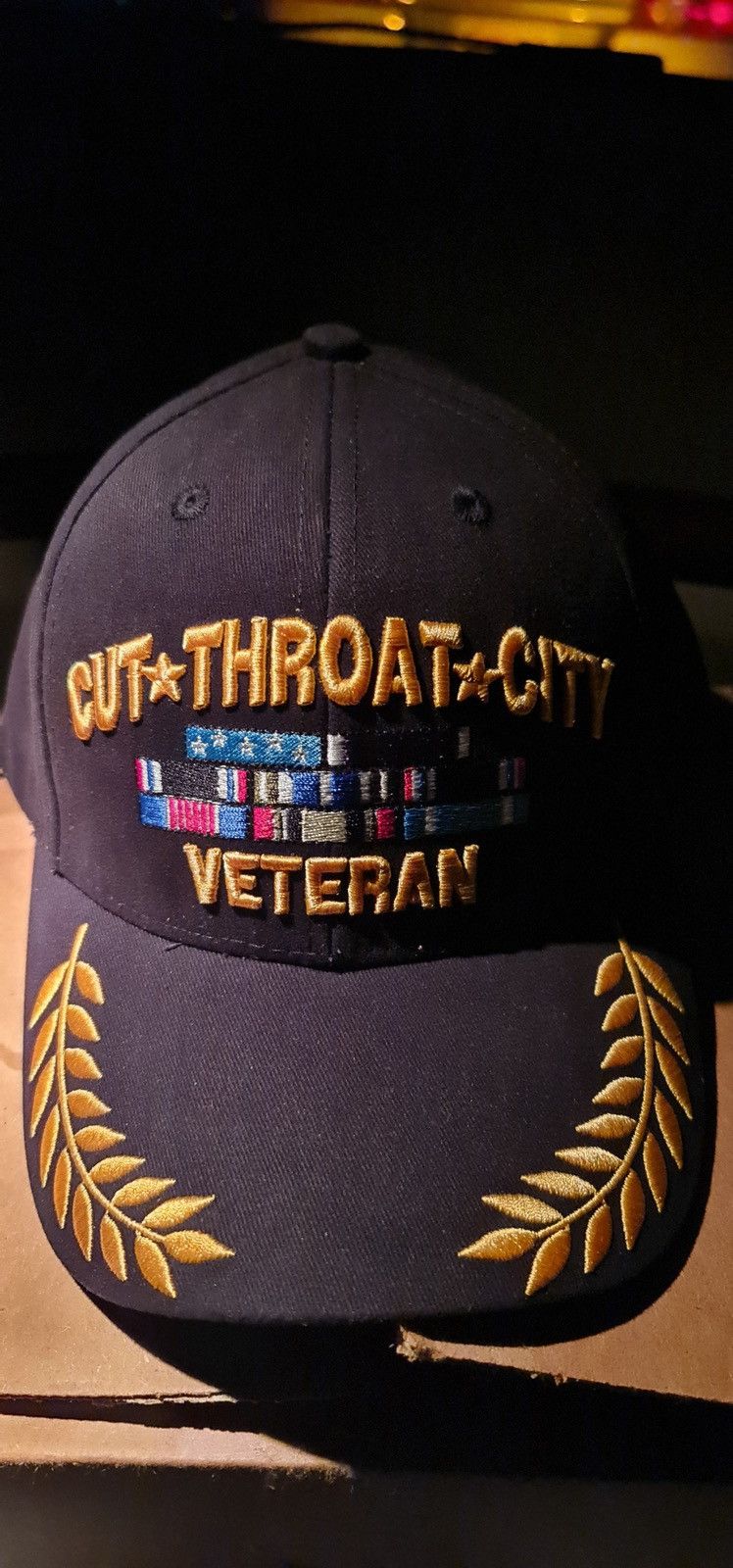 Pre-owned G59 Records G59 Suicideboys Staff Workforce Cut Throat City Veteran Hat
