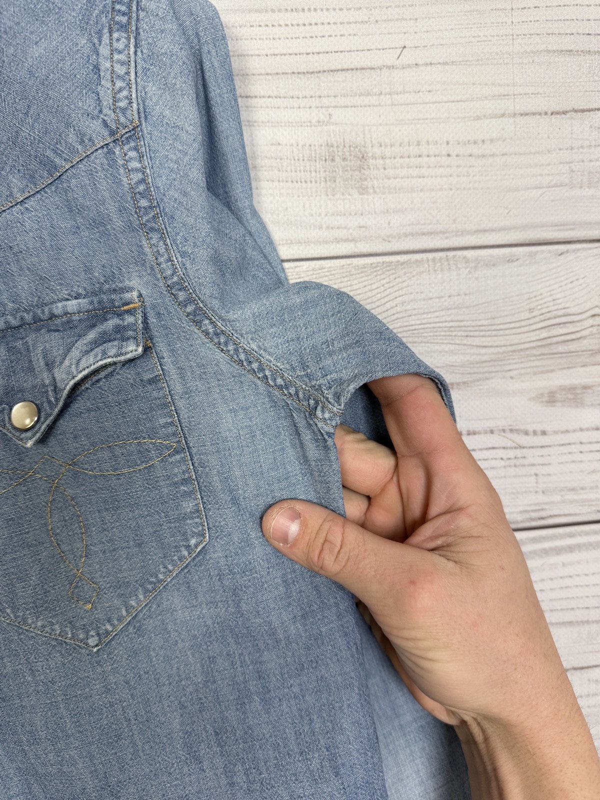 RRL Ralph Lauren Vintage RRL Double RL Ralph Lauren Denim Jacket Size US S / EU 44-46 / 1 - 17 Thumbnail