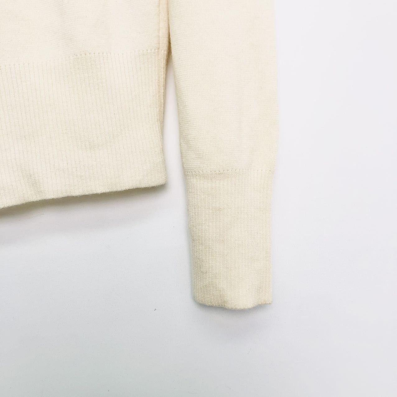 Loro Piana Loro Piana Loose Irregular Long Sleeve Knit Sweater K26WX Size M / US 6-8 / IT 42-44 - 4 Thumbnail