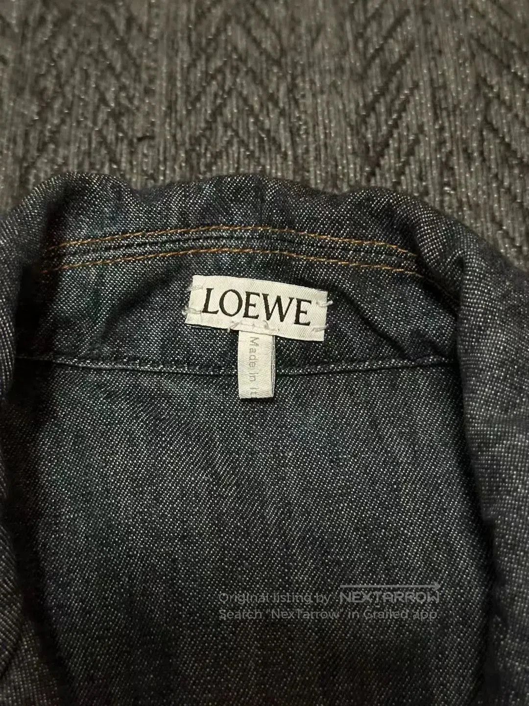 Loewe new loewe denim jacket in size 36. Size US M / EU 48-50 / 2 - 4 Thumbnail