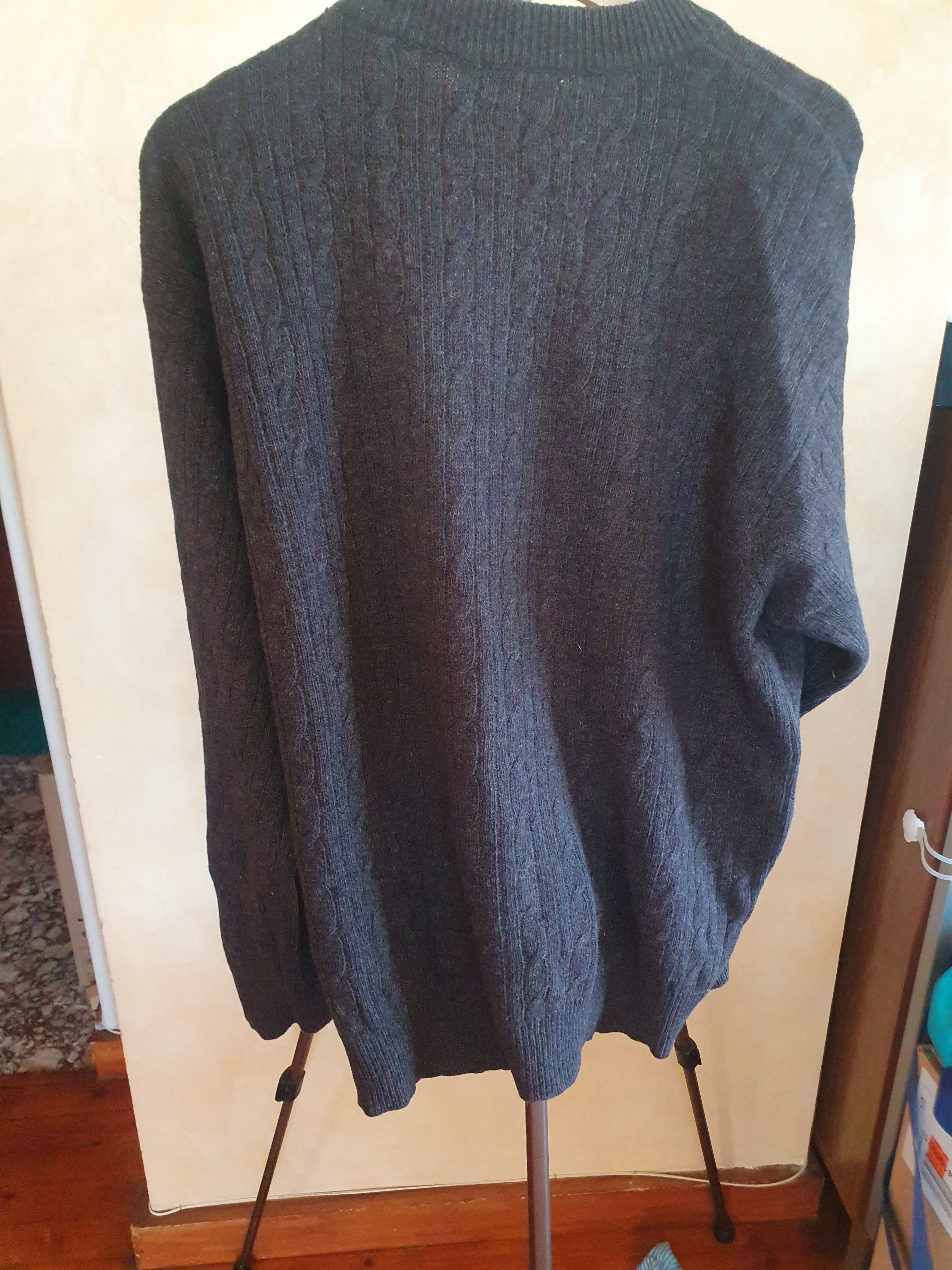 United Colors Of Benetton United Colors of Benetton 100% Lambs Wool Sweater L Size US L / EU 52-54 / 3 - 3 Thumbnail