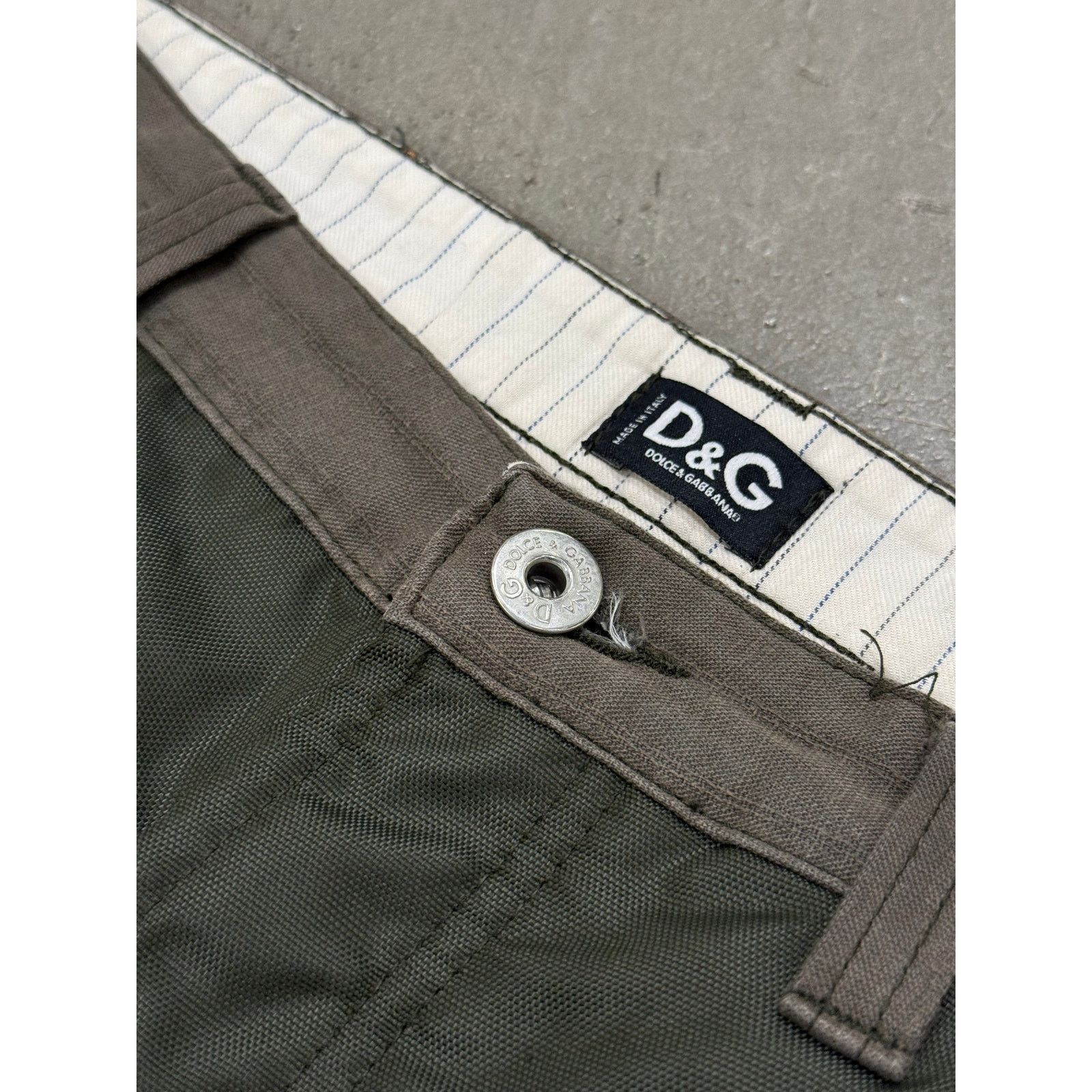 Dolce & Gabbana A/W2004 Dolce & Gabbana double layer hybrid pants Size 33" - 6 Thumbnail