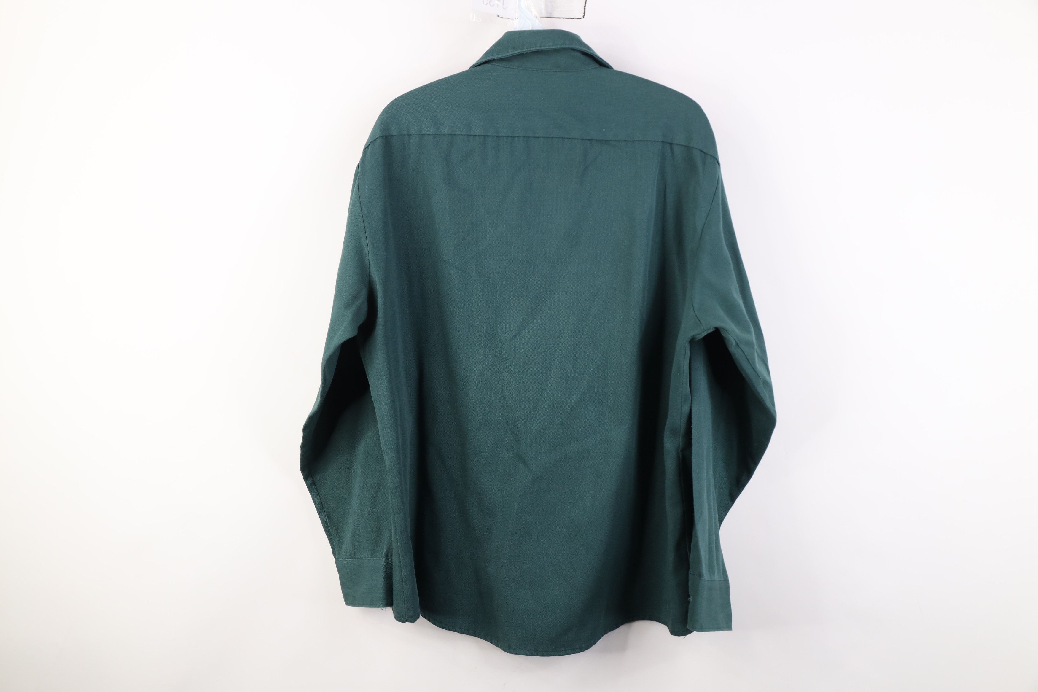 Vintage Vintage 50s Streetwear Mechanic Workwear Button Shirt USA Size US L / EU 52-54 / 3 - 10 Thumbnail
