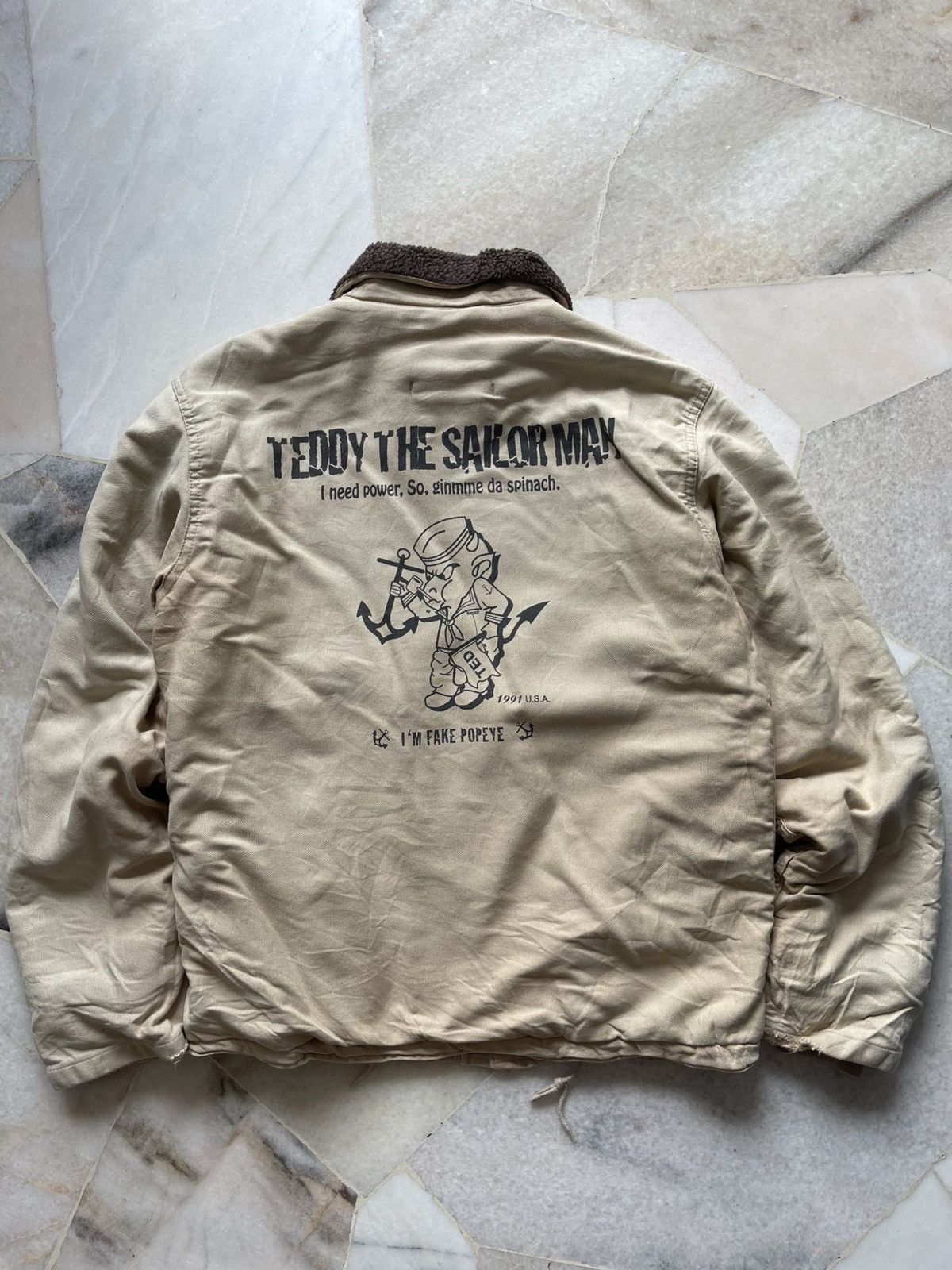Vintage 2000s Ted Company The Sailorman n-1 Jacket Size US L / EU 52-54 / 3 - 2 Thumbnail