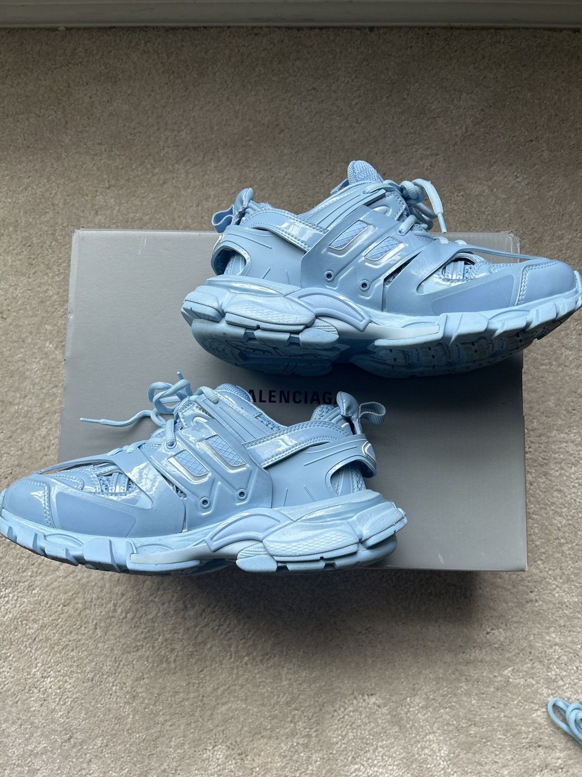 Balenciaga Balenciaga LTE Blue Track Sneaker Size US 6 / IT 36 - 9 Thumbnail
