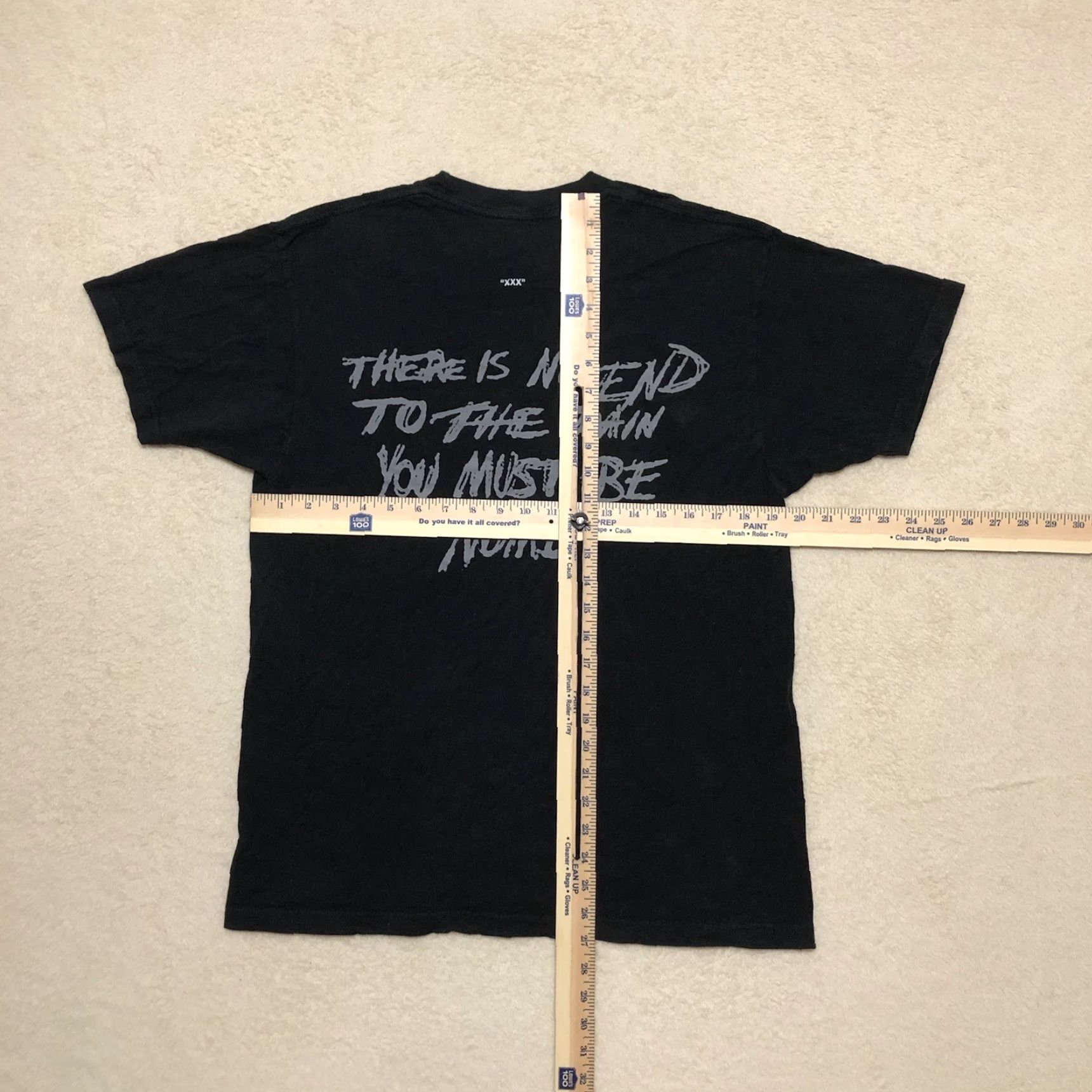 VIBE XXXTENTACION T-Shirt Mens Large Black Bad Vibes Forever Merchadise Numb Size US L / EU 52-54 / 3 - 5 Thumbnail