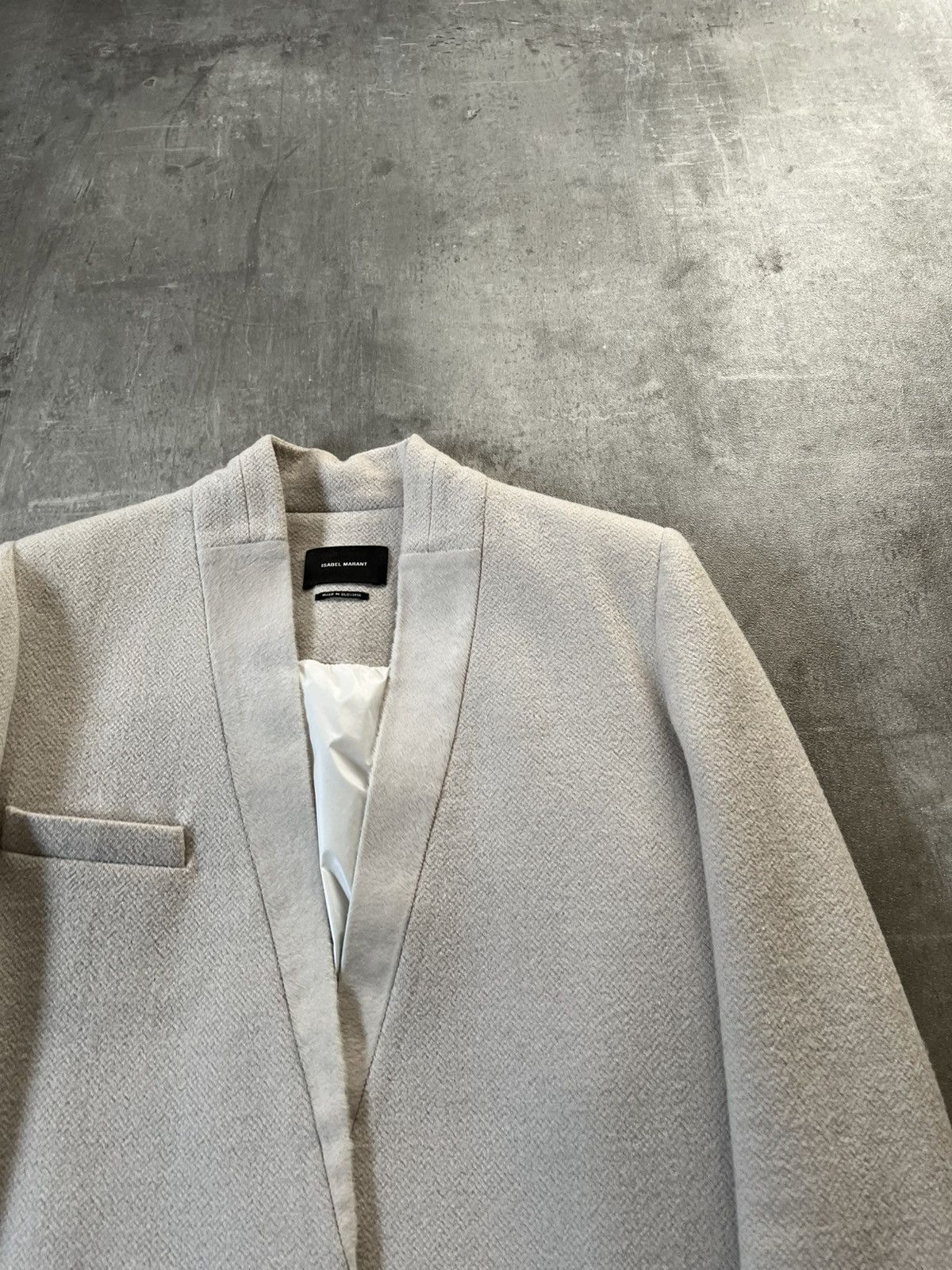 Isabel Marant Isabel Marant beige wool coat women Size M / US 6-8 / IT 42-44 - 4 Thumbnail