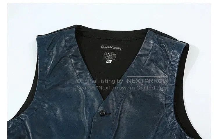 Deluxeware Deluxeware Dalee's Horse Leather Vest. Size US M / EU 48-50 / 2 - 5 Thumbnail
