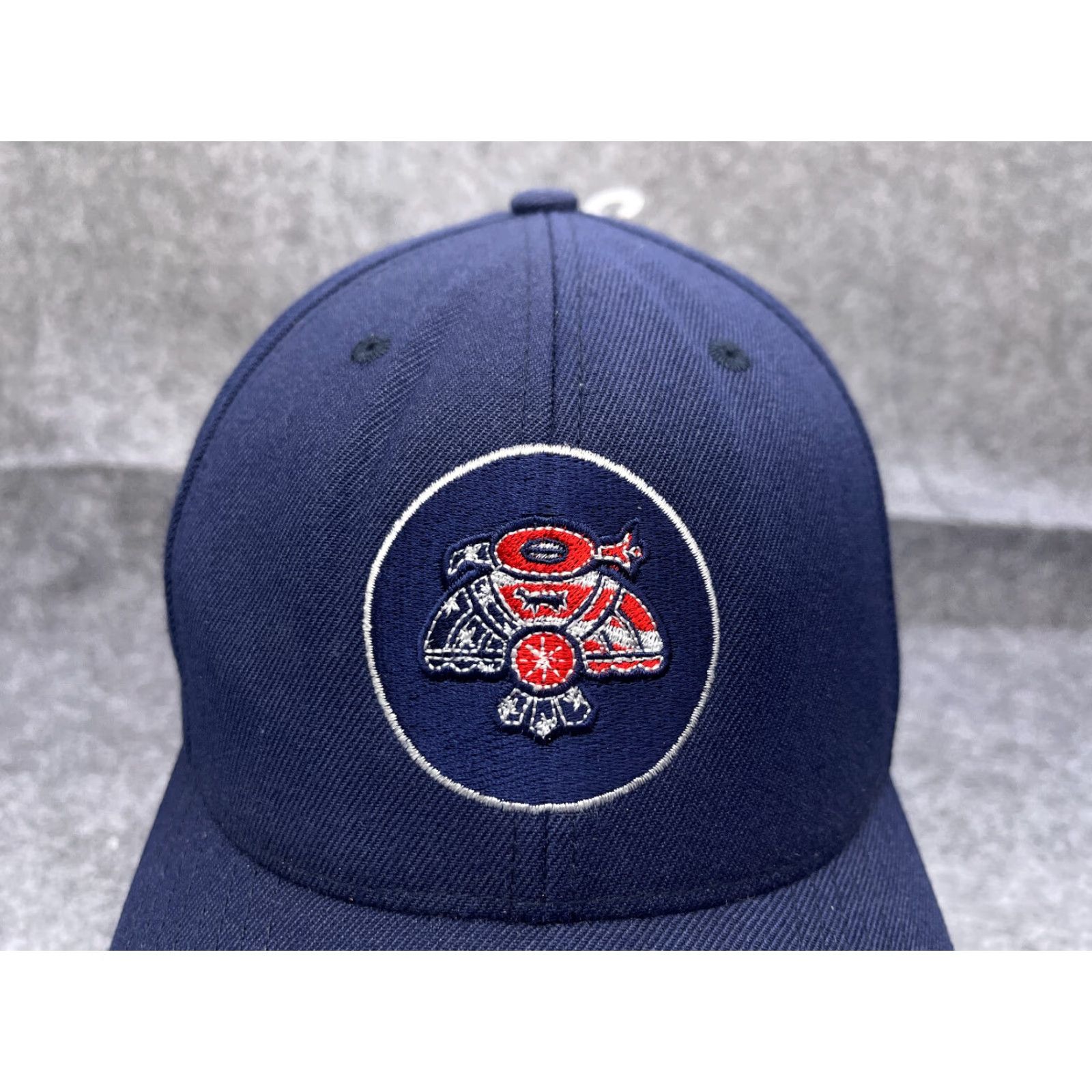 Vintage Jones Lawdog Hat Cap Snap Back Adult One Size Blue Wool Acrylic Blend Size ONE SIZE - 2 Thumbnail