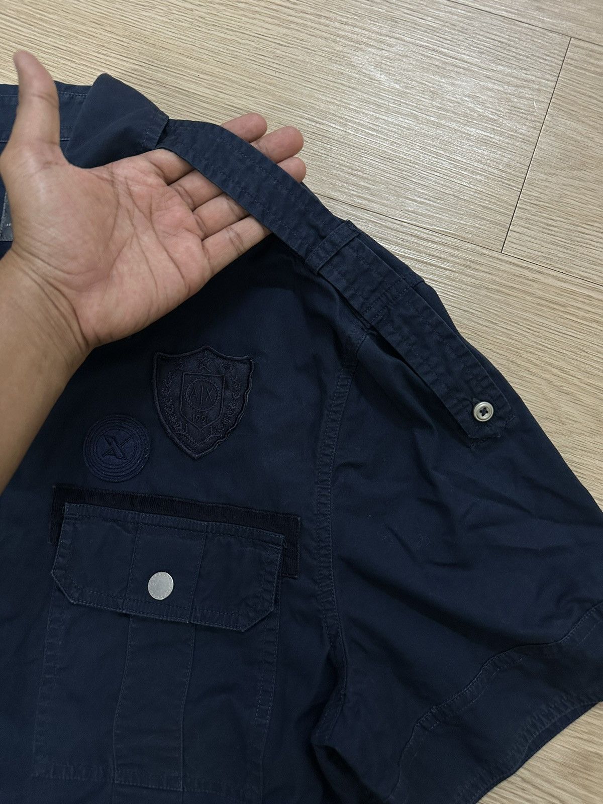 Armani Exchange × Beauty Beast Rare And Beautiful Armani Exchange Double Pocket Work Shirt Size US XL / EU 56 / 4 - 9 Thumbnail