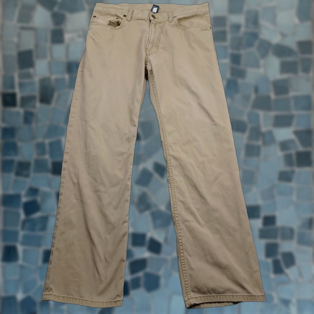 Polo Ralph Lauren Jeans Mens 32x30 Brown Denim 650 Straight Preppy Casual Logo 5-Pocket Design Vintage: No Mens Jeans