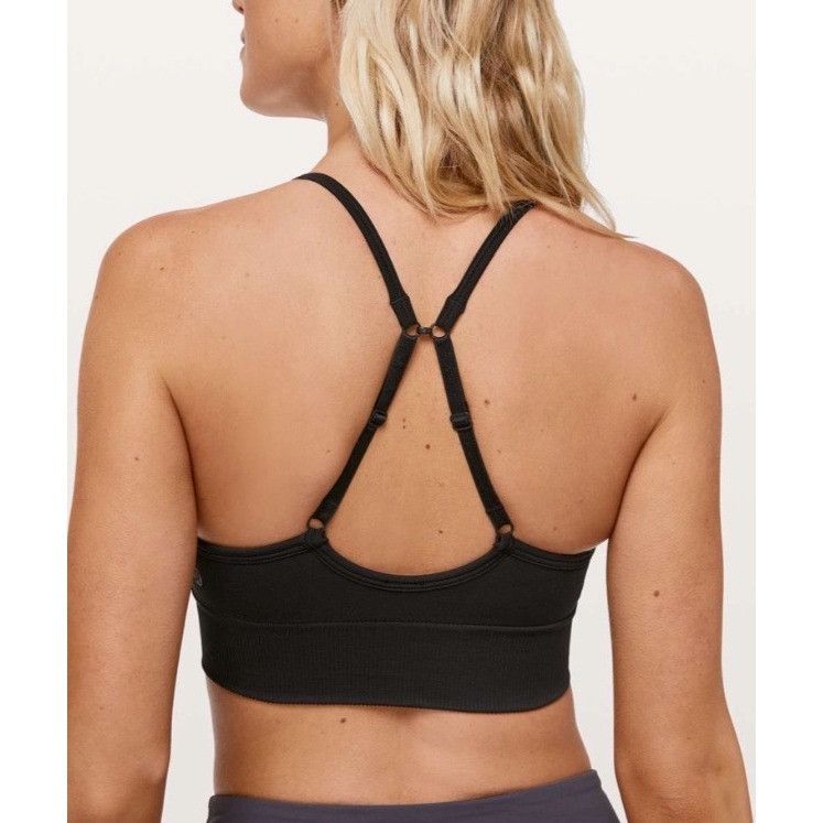 Lululemon Lululemon Ebb To Street Bra II Size 4Black Size S / US 4 / IT 40 - 3 Thumbnail