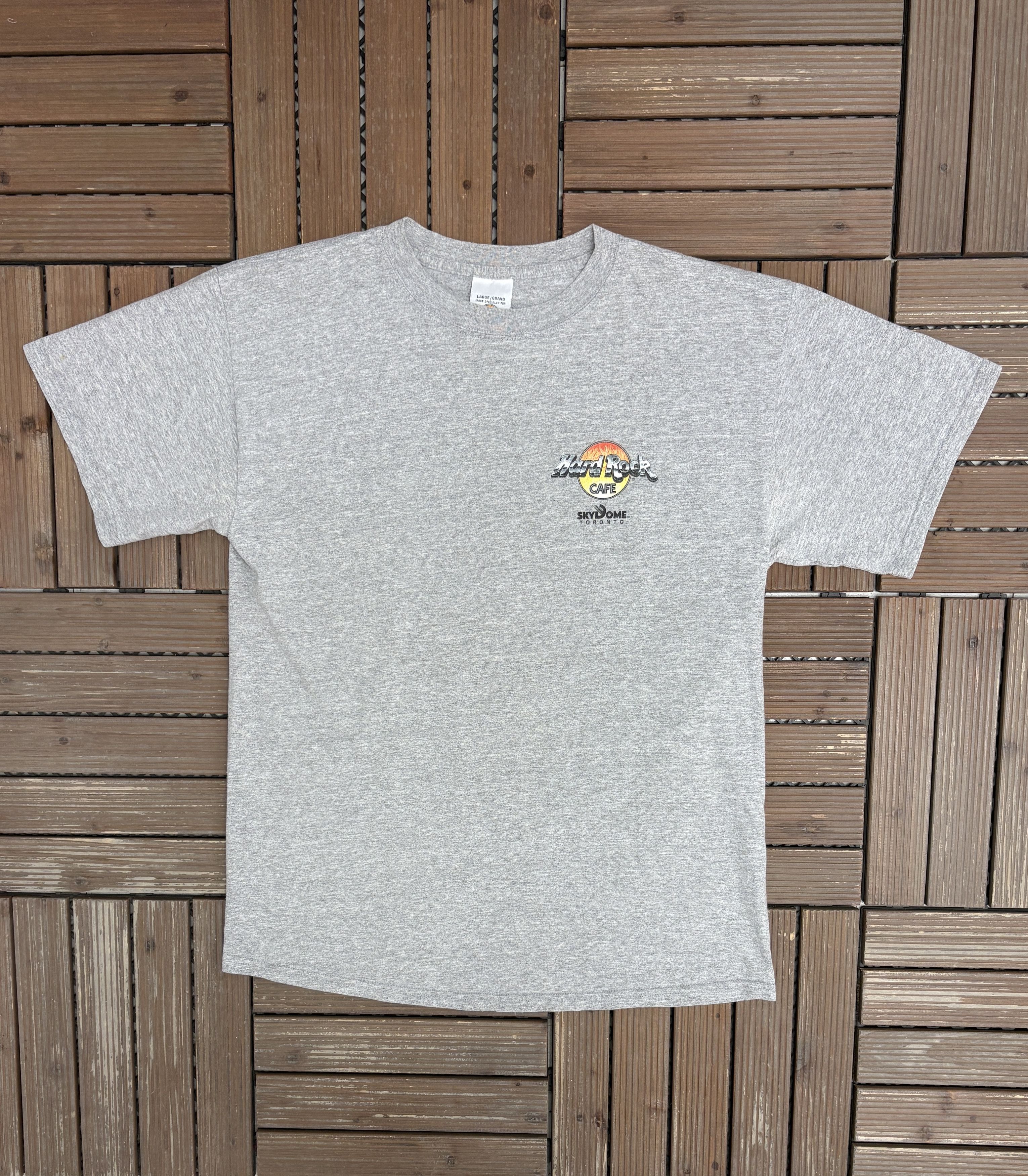 Vintage Hard Rock Cafe Skydome Toronto Vintage Grey Tee Size US L / EU 52-54 / 3 - 1 Thumbnail
