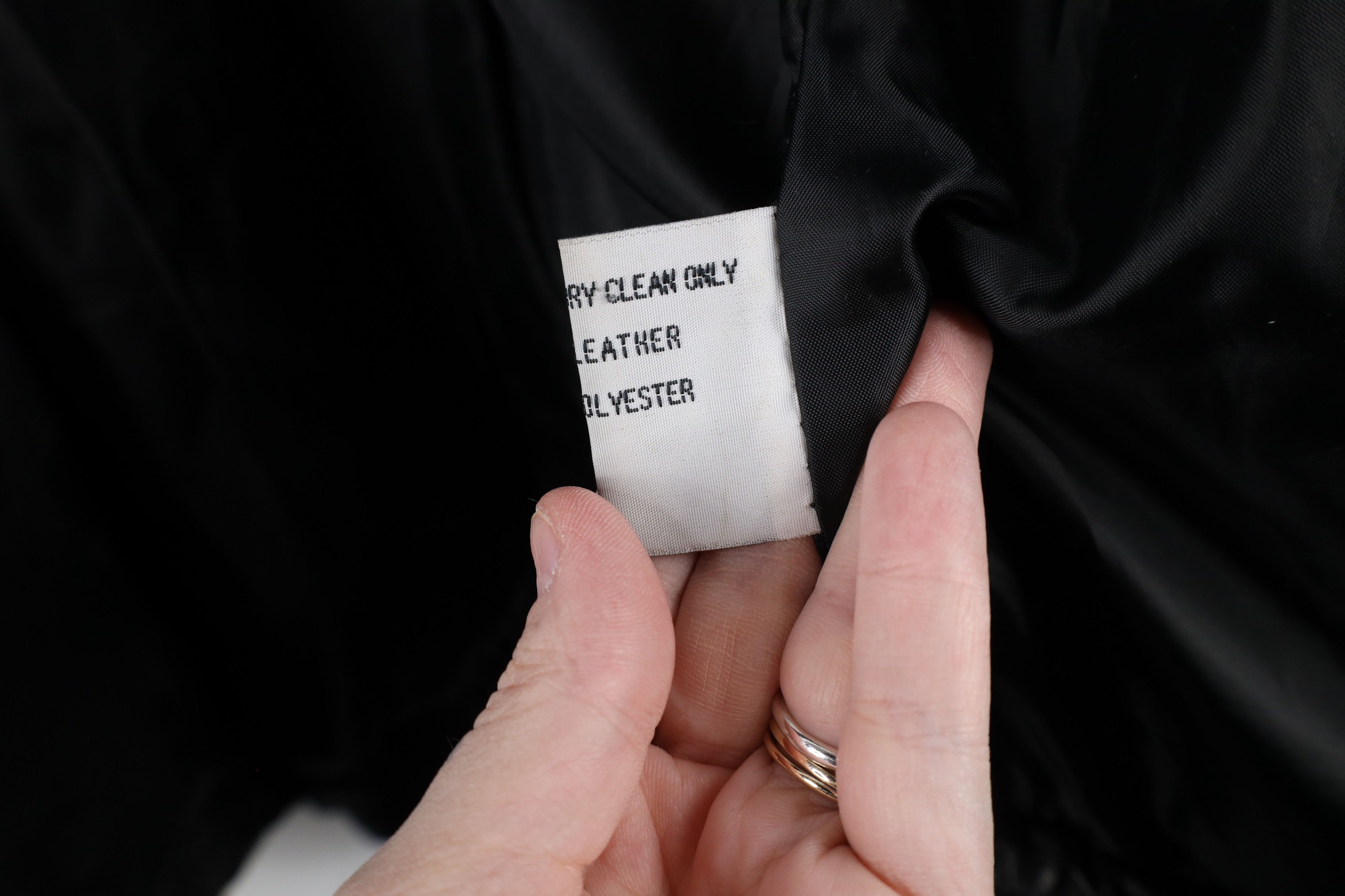 Vintage Vintage 90s Streetwear Leather Flight Bomber Jacket Black Size US L / EU 52-54 / 3 - 13 Thumbnail