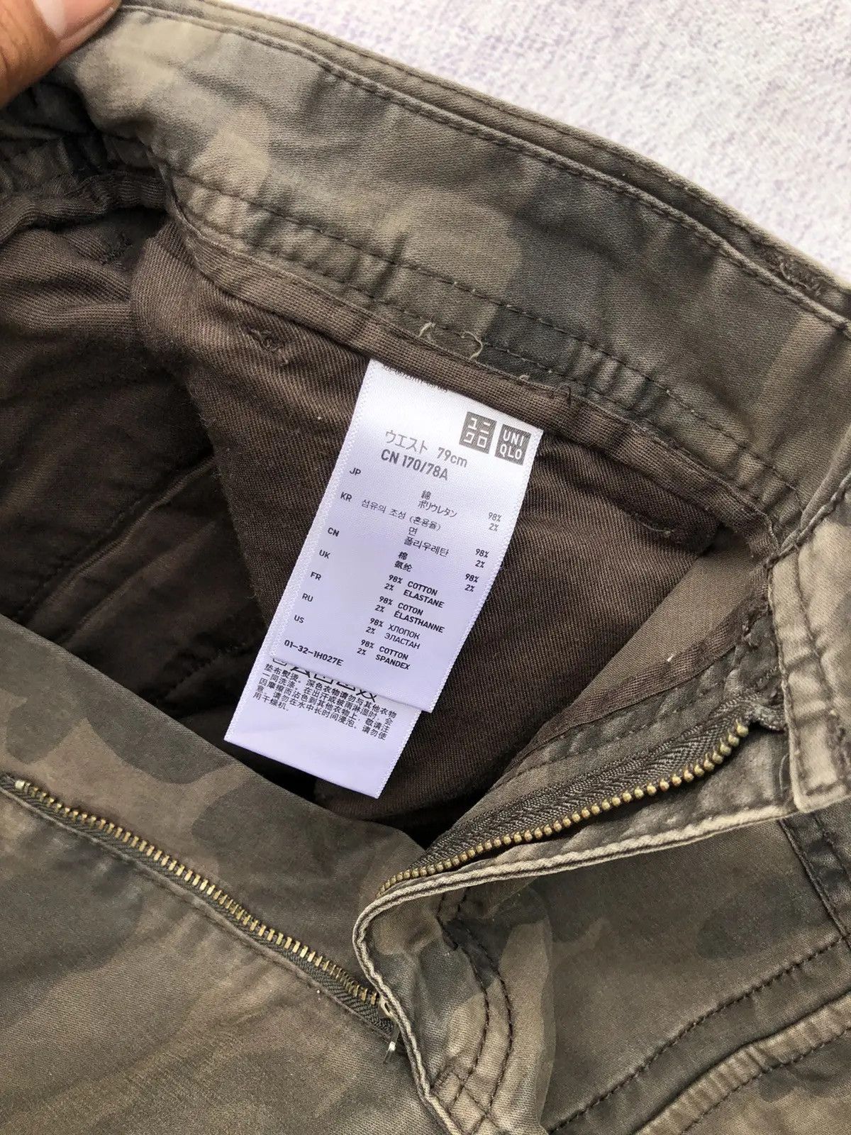 Japanese Brand Cargo Pants Uniqlo X Camo Multipocket Tactical W31 Size US 31 - 7 Thumbnail