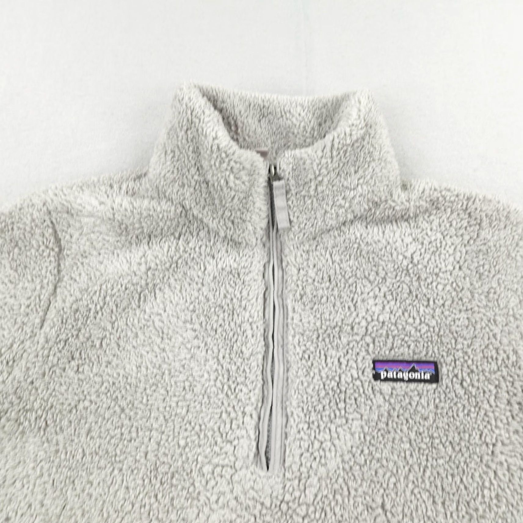 Patagonia Patagonia Sweater Womens Medium Gray Los Gatos Fleece 1/4 Zip Pullover High Pile Size M / US 6-8 / IT 42-44 - 2 Thumbnail