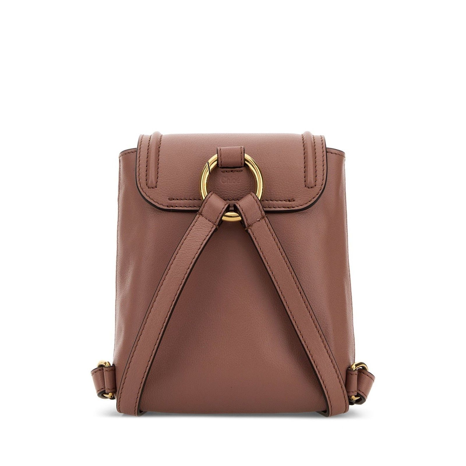 Chloe Chloe Horse Medal Beige Backpack New & Authentic Size ONE SIZE - 3 Thumbnail