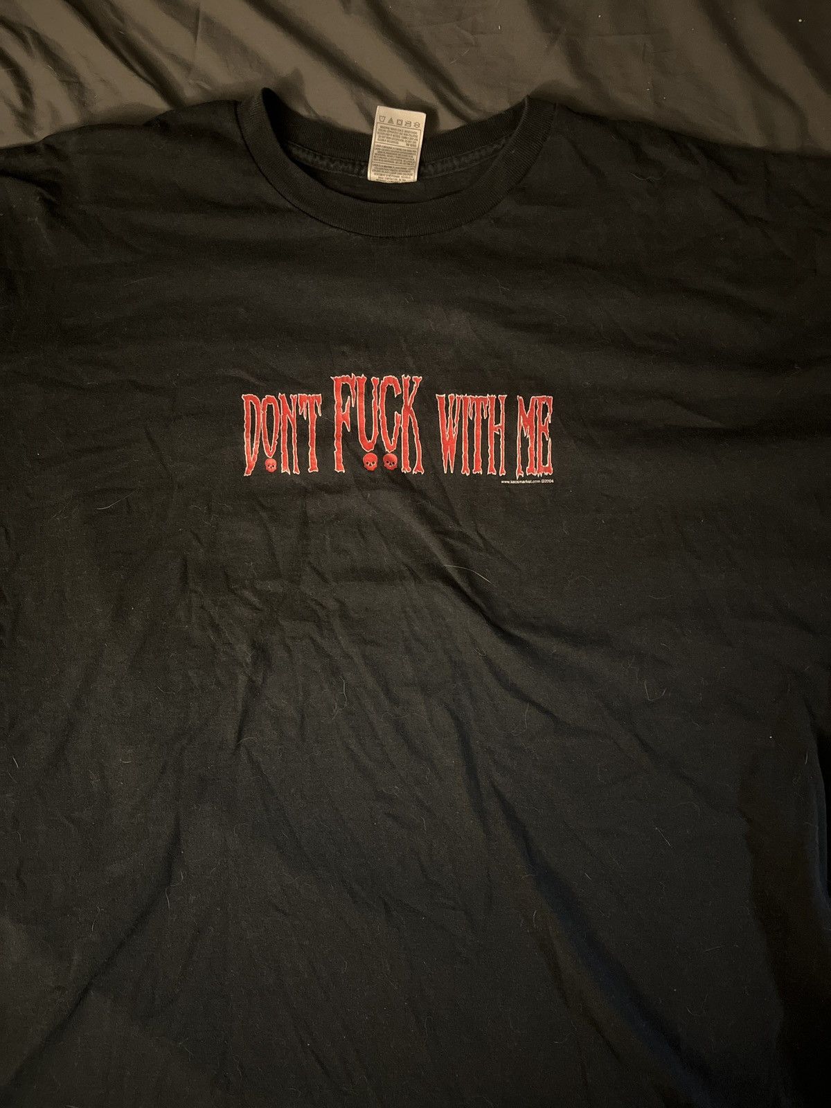 Vintage Y2K Funny “Don’t F*CK with Me” Tee 2xl Vintage Size US XXL / EU 58 / 5 - 1 Thumbnail