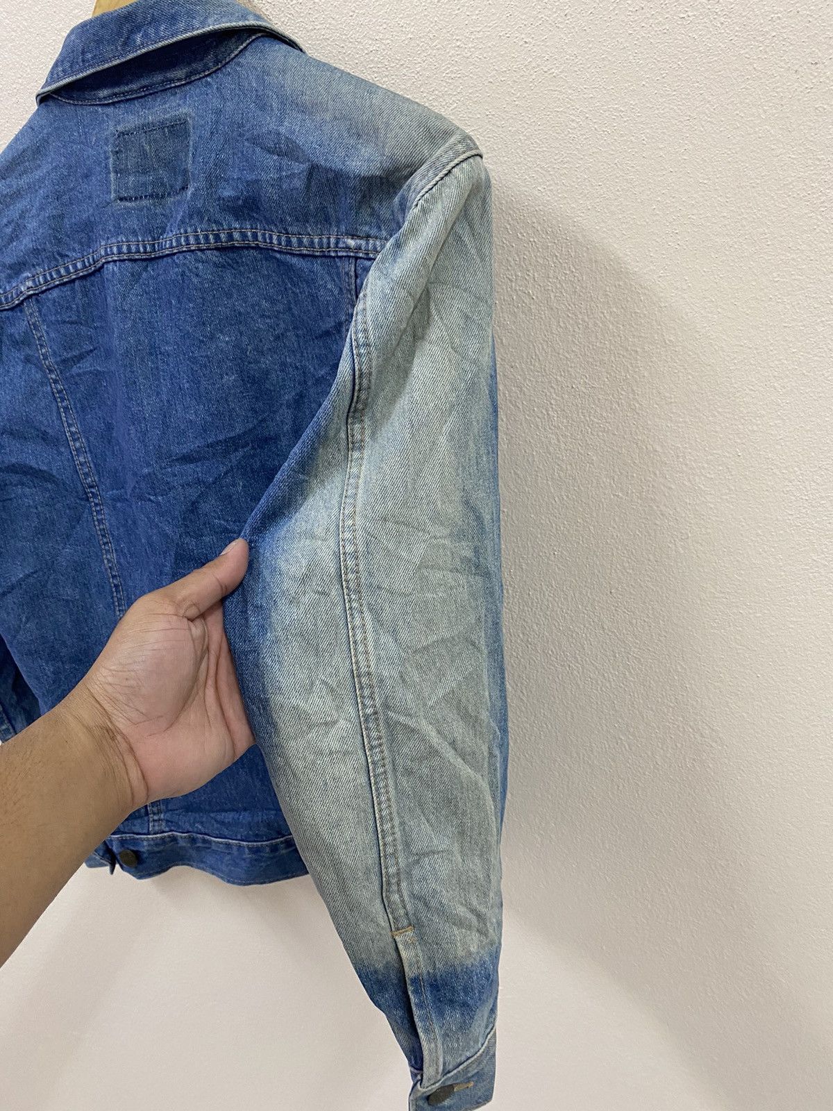 Big John × Vintage Vtg Big John Denim Jacket Size US S / EU 44-46 / 1 - 8 Thumbnail