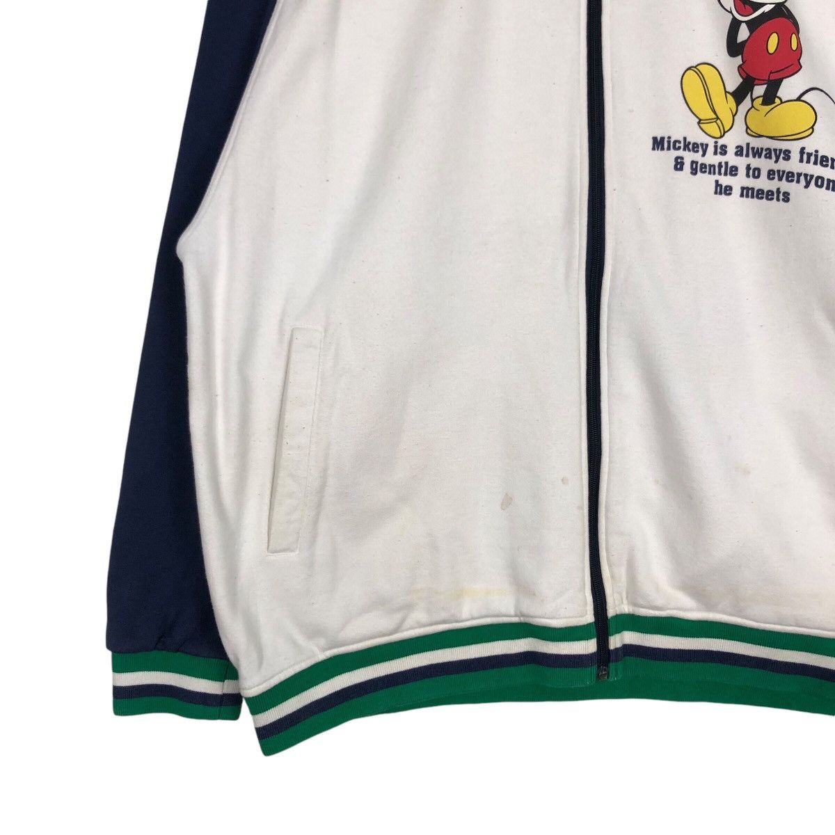 Mickey Mouse × Vintage Mickey Mouse Sweater Jacket Rare Vintage Large Size US L / EU 52-54 / 3 - 3 Thumbnail